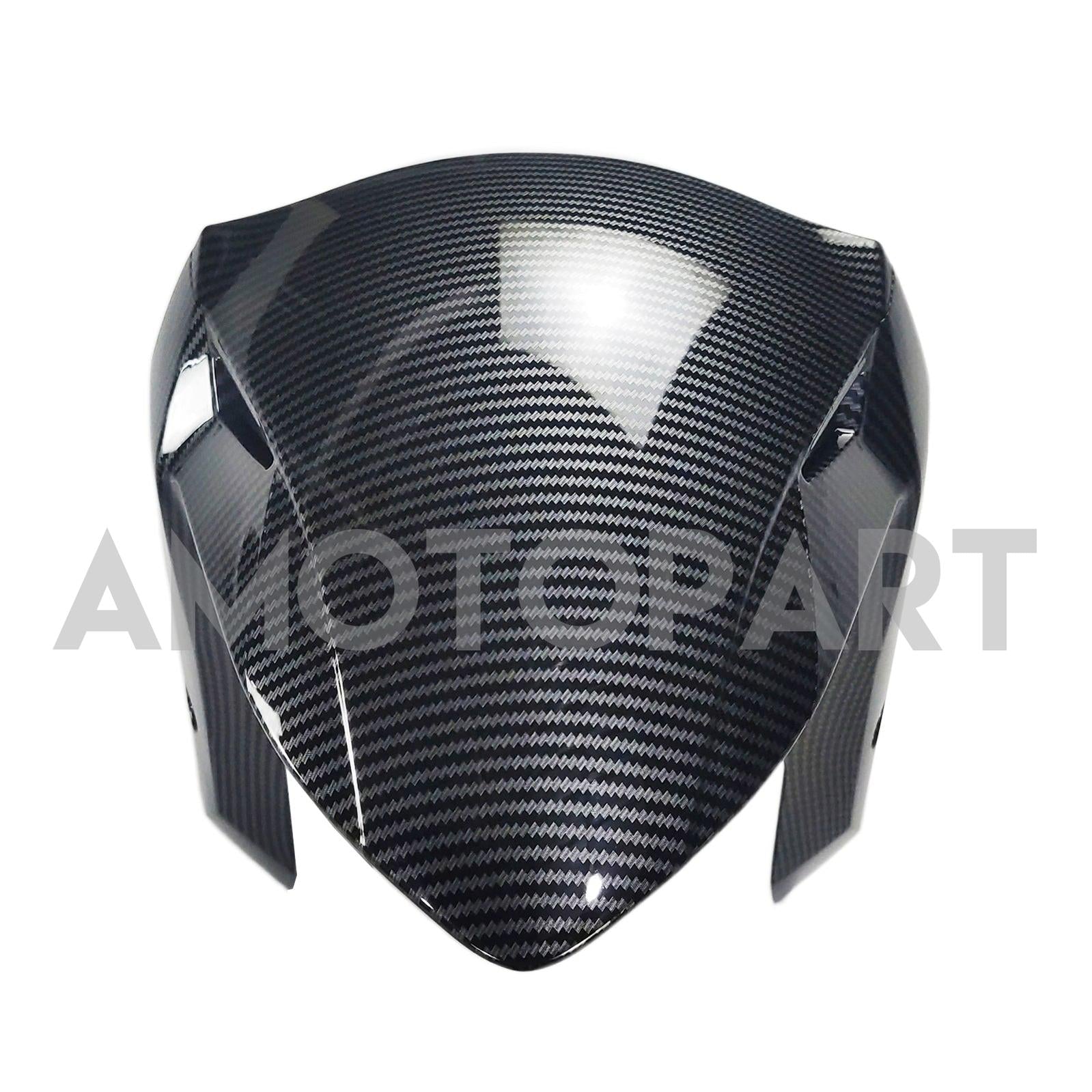 Amotopart 2019-2025 Kawasaki Ninja ZX25R ZX4R ZX4RR Carbon Fiber Black Fairing Kit
