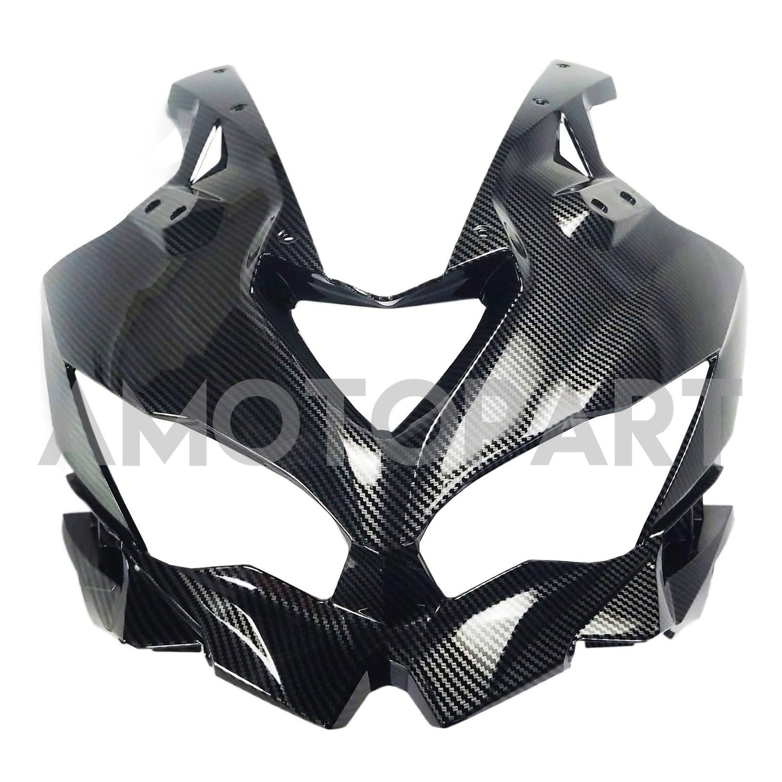 Amotopart 2019-2025 Kawasaki Ninja ZX25R ZX4R ZX4RR Carbon Fiber Black Fairing Kit