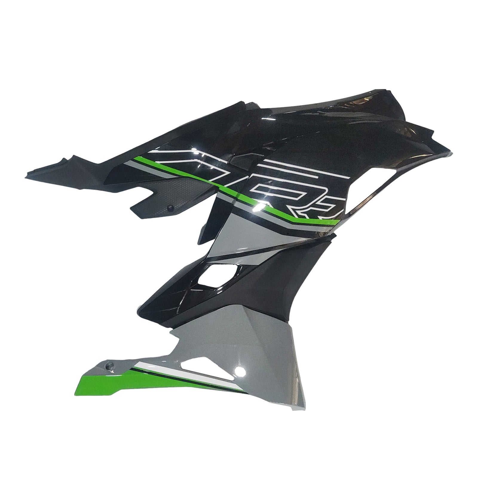 Amotopart 2019-2026 Ninja ZX-25R ZX-4R ZX-4RR Kawasaki Grijs&GGroene kuipset