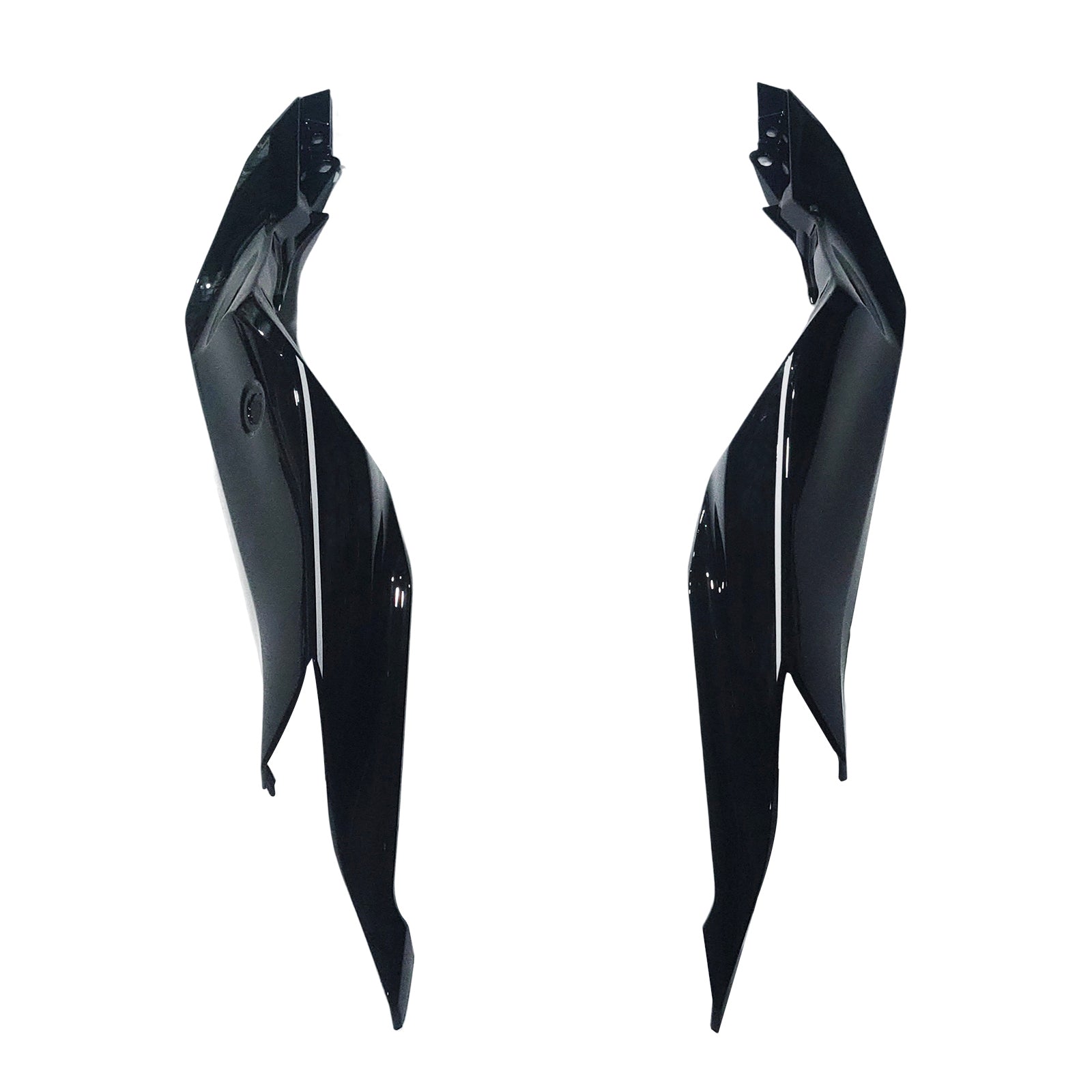 AMOTOPART 2019-2025 NINJA ZX-25R ZX-4R ZX-4RR KAWASAKI SVART MED VIT EMBLEMS FAIRING KIT