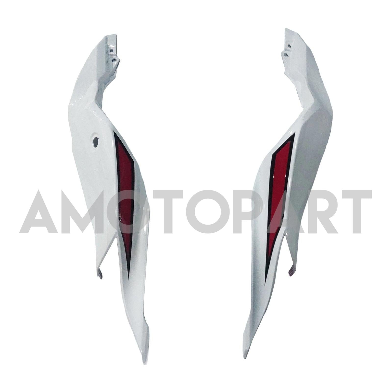 Amotopart 2019–2025 Ninja ZX-25R ZX-4R ZX-4RR Kawasaki, Schwarz&Weißes Verkleidungsset