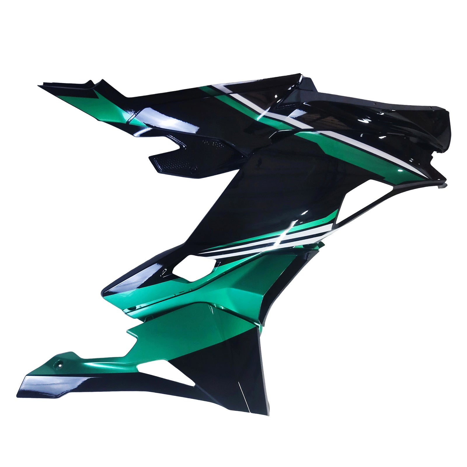 Amotopart 2019-2025 Ninja ZX-25R ZX-4R ZX-4RR Kawasaki Green&Black Fairing Kit