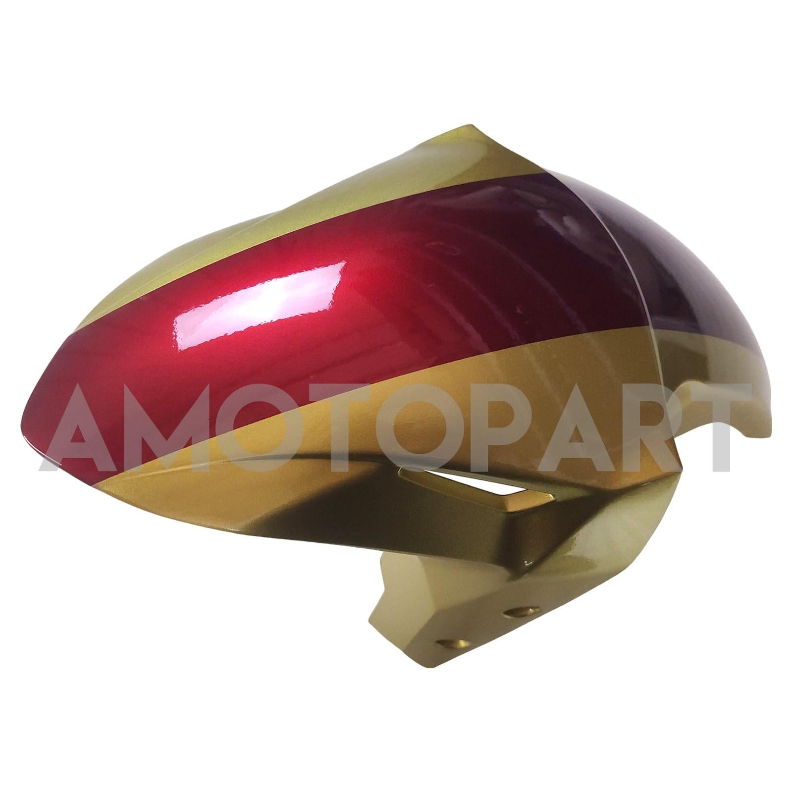 Amotopart 2019-2025 Ninja ZX-25R ZX-4R ZX-4RR Kawasaki Red&Gold Fairing Kit