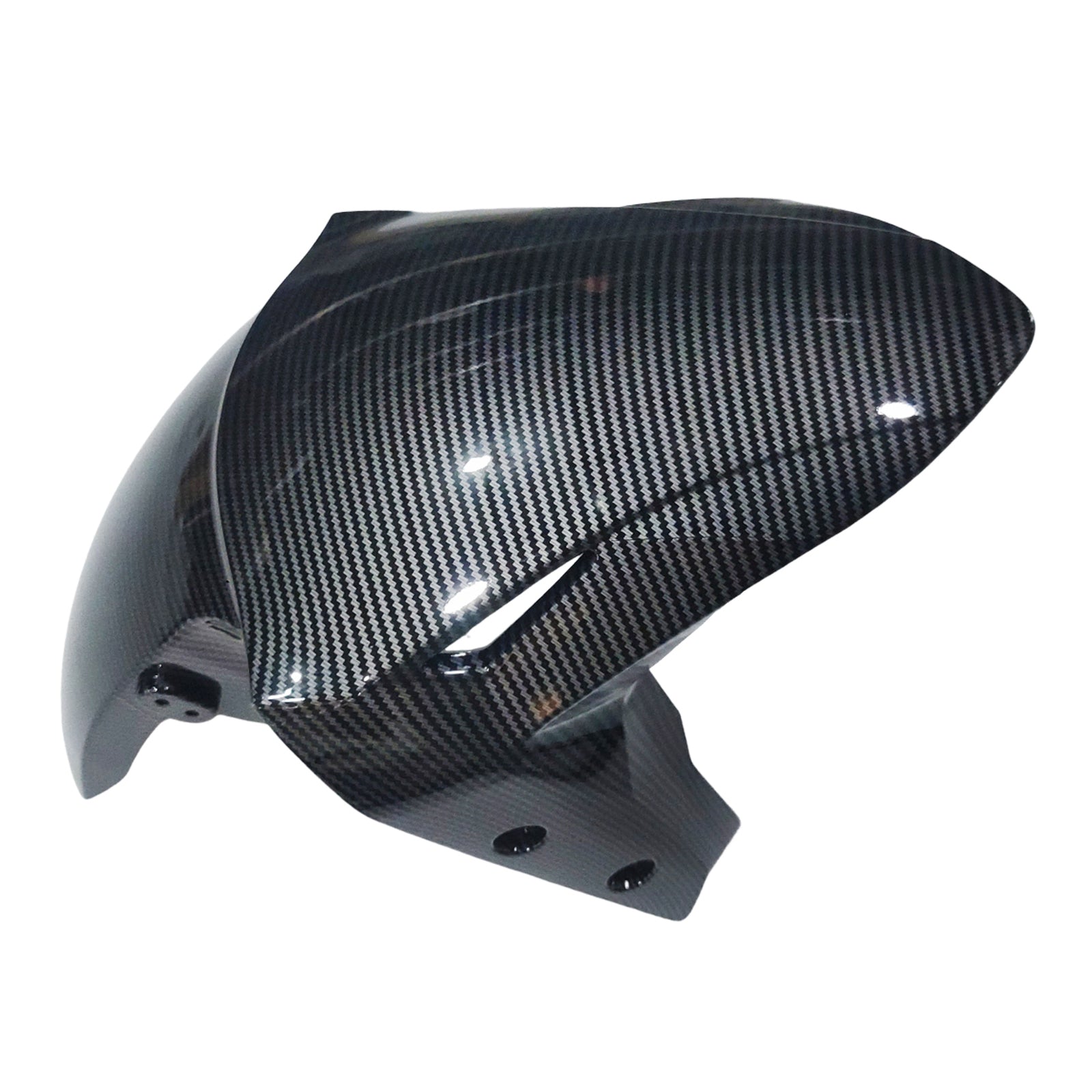 Amotopart 2019–2025 Ninja ZX-25R ZX-4R ZX-4RR Kawasaki Kohlefaser mit roten Akzenten Verkleidungsset