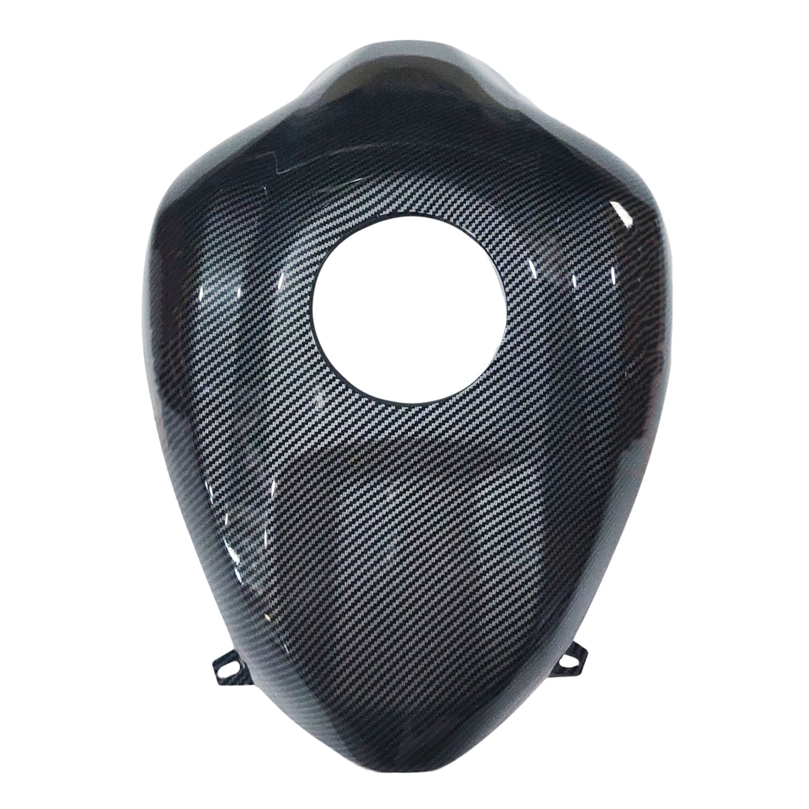 Amotopart 2019–2025 Ninja ZX-25R ZX-4R ZX-4RR Kawasaki Kohlefaser mit roten Akzenten Verkleidungsset