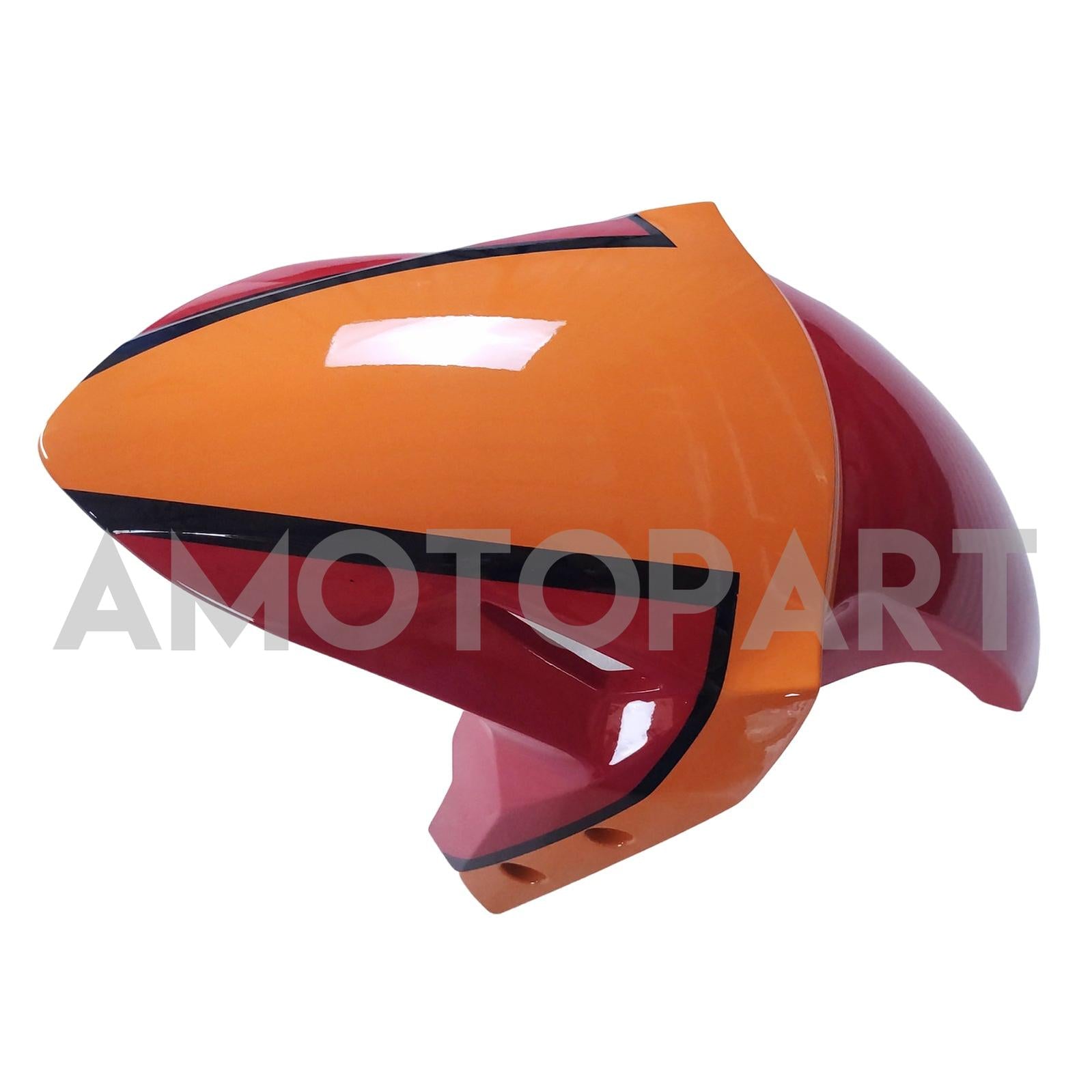 Amotopart 2019-2025 Ninja ZX-25R ZX-4R ZX-4RR Kawasaki Red&Orange Fairing Kit