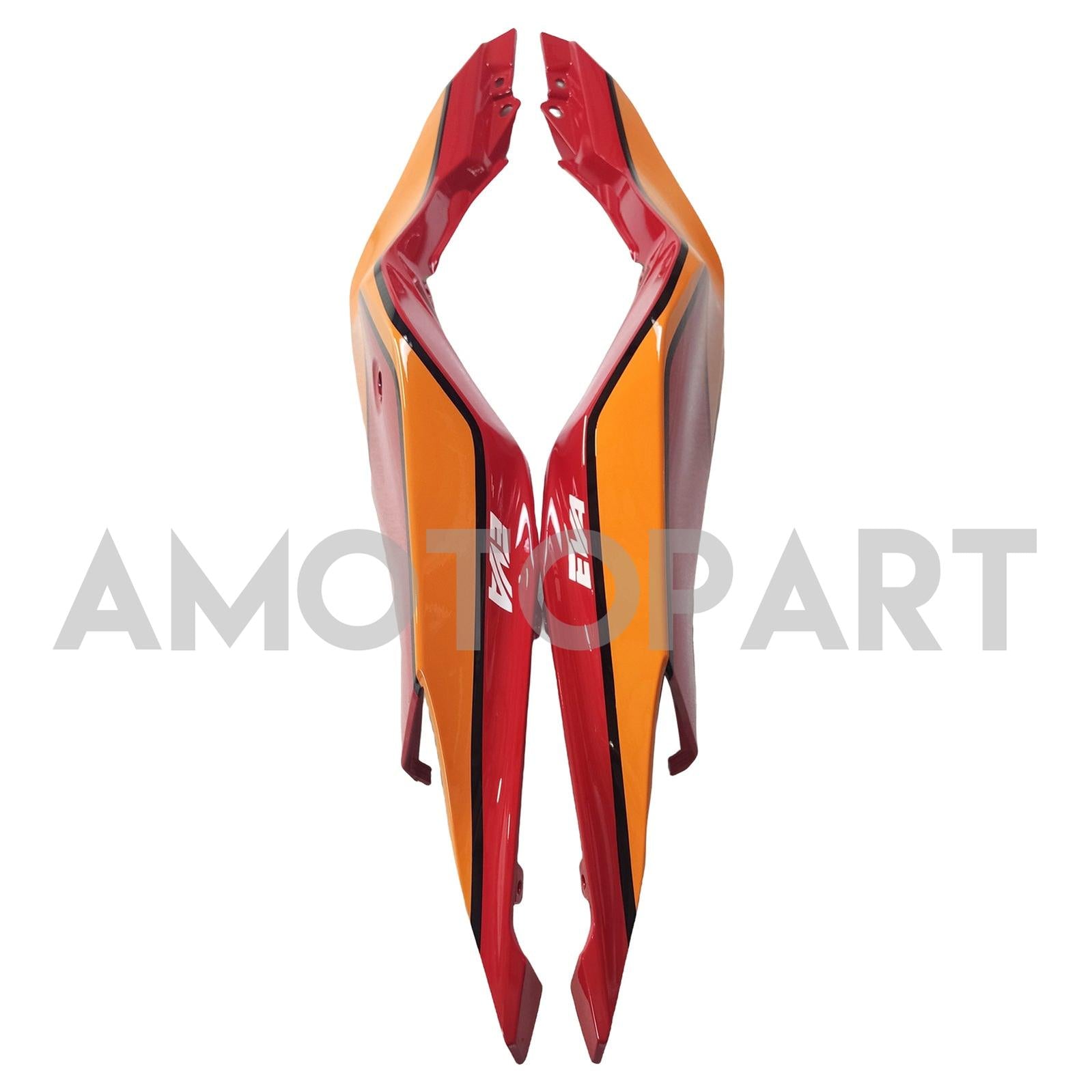 Amotopart 2019-2025 Ninja ZX-25R ZX-4R ZX-4RR Kawasaki Red&Orange Fairing Kit