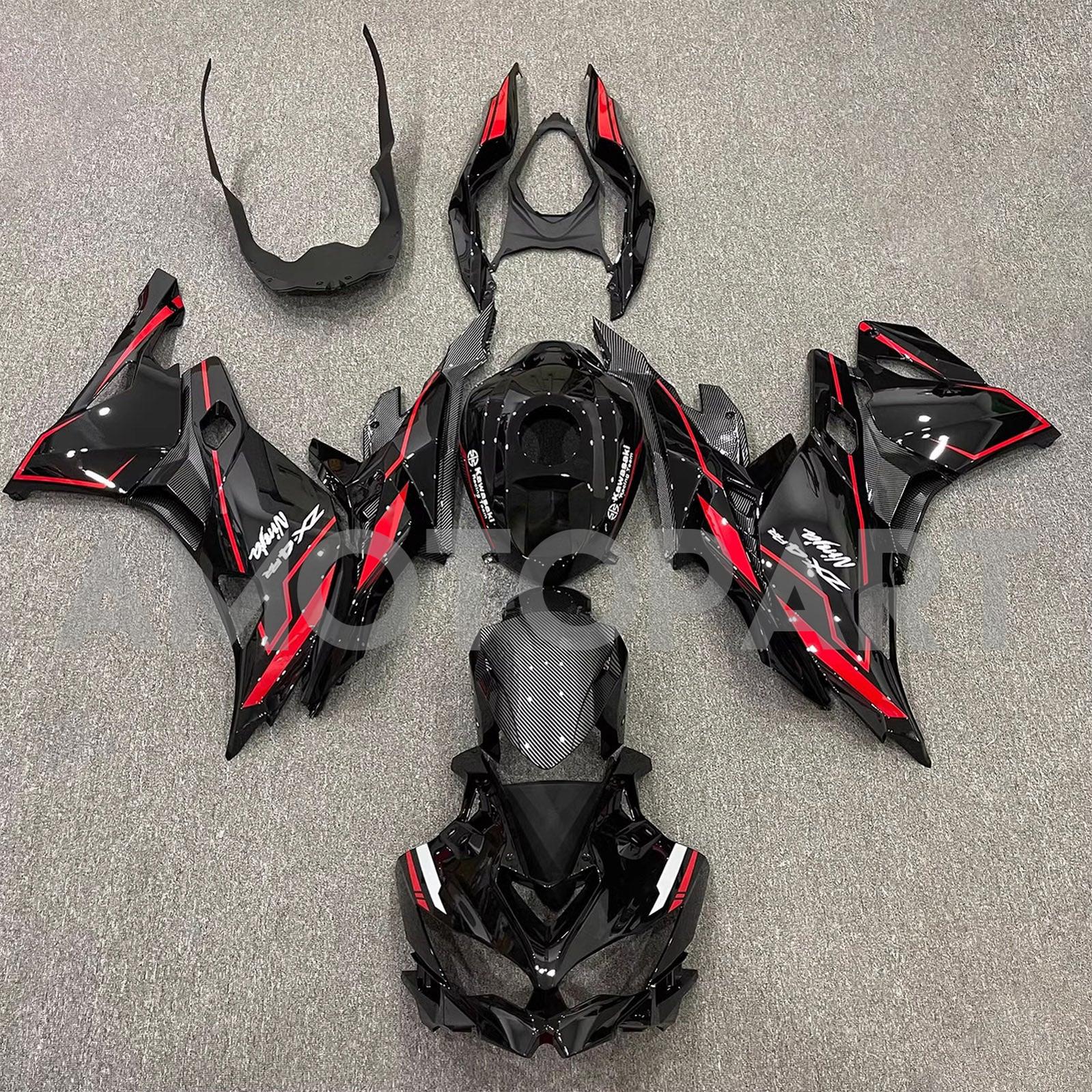 Amotopart 2019-2025 Ninja ZX25R ZX4R ZX4RR Kawasaki Fairing Kit Collection Two
