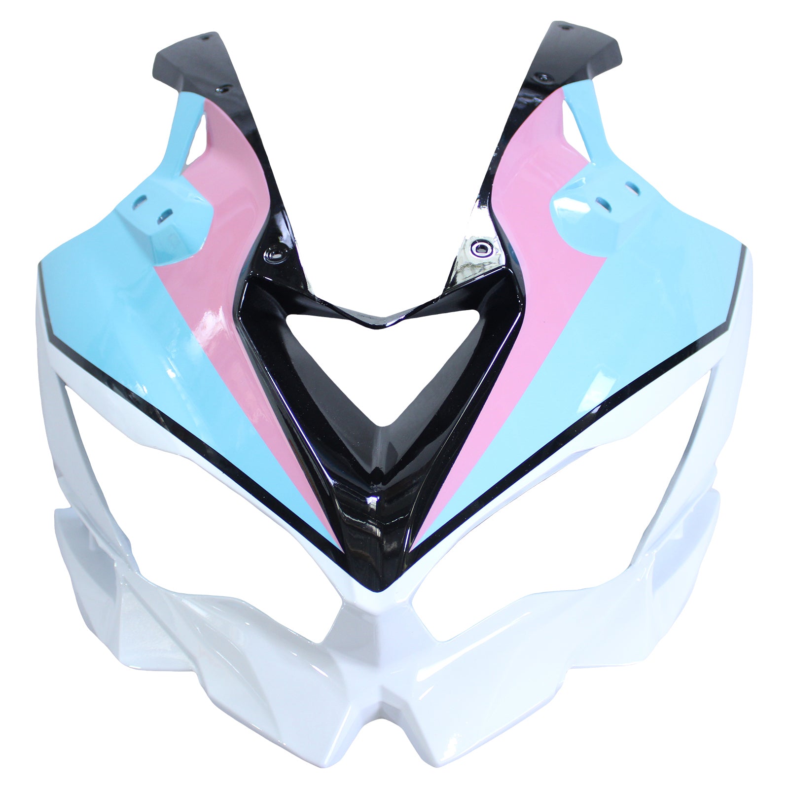 Amotopart 2019-2025 Ninja ZX-25R ZX-4R ZX-4RR Kawasaki Pink & Blue Fairing Kit