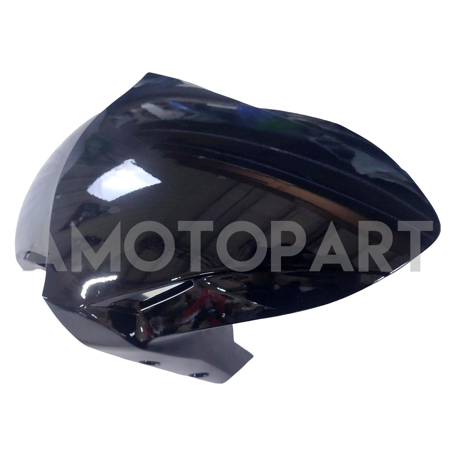 Amotopart 2019-2024 Ninja ZX-25R ZX-4R ZX-4RR Kawasaki Kit carena a strisce bianche e nere