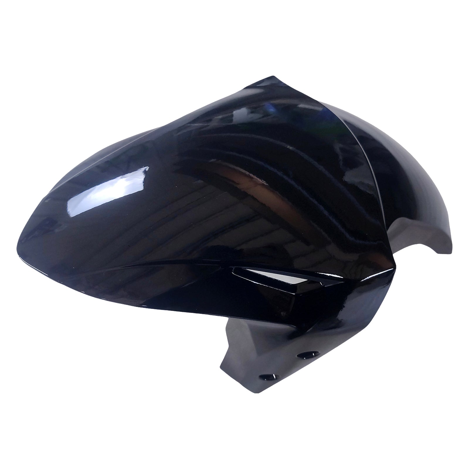 Amotopart 2019-2025 Ninja ZX-25R ZX-4R ZX-4RR Kawasaki Black & White Stripes Fairing Kit