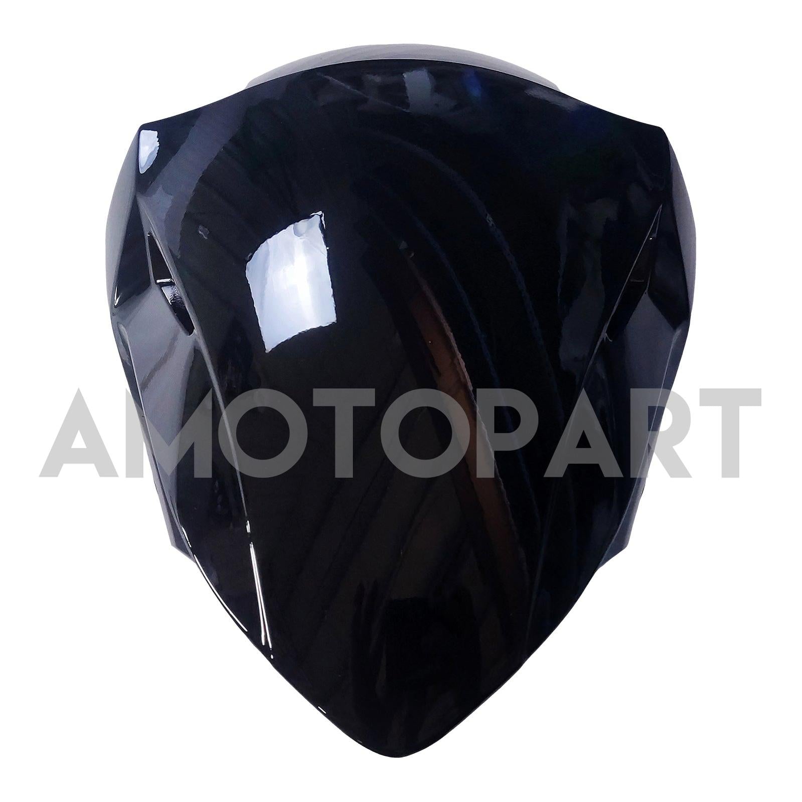 Amotopart 2019-2024 Ninja ZX-25R ZX-4R ZX-4RR Kawasaki Kit carena a strisce bianche e nere