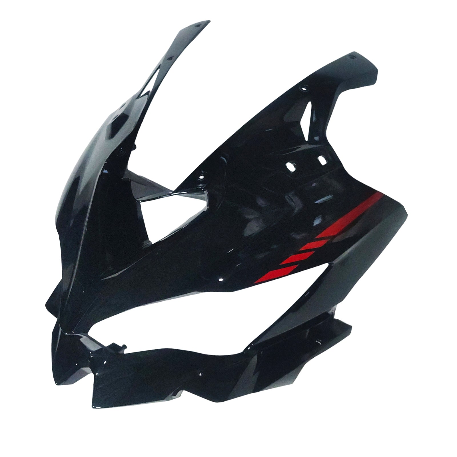 Amotopart 2019-2026 Ninja ZX-25R ZX-4R ZX-4RR Kawasaki Zwart&REd Stripes Kuipset