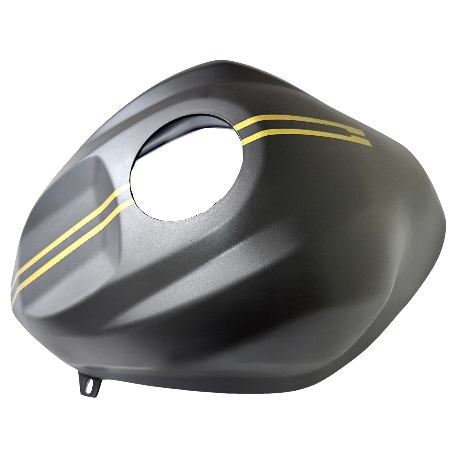 Amotopart 2019-2025 Ninja ZX-25R ZX-4R ZX-4RR KAWASAKI Black & Gold Strips Fairing Kit