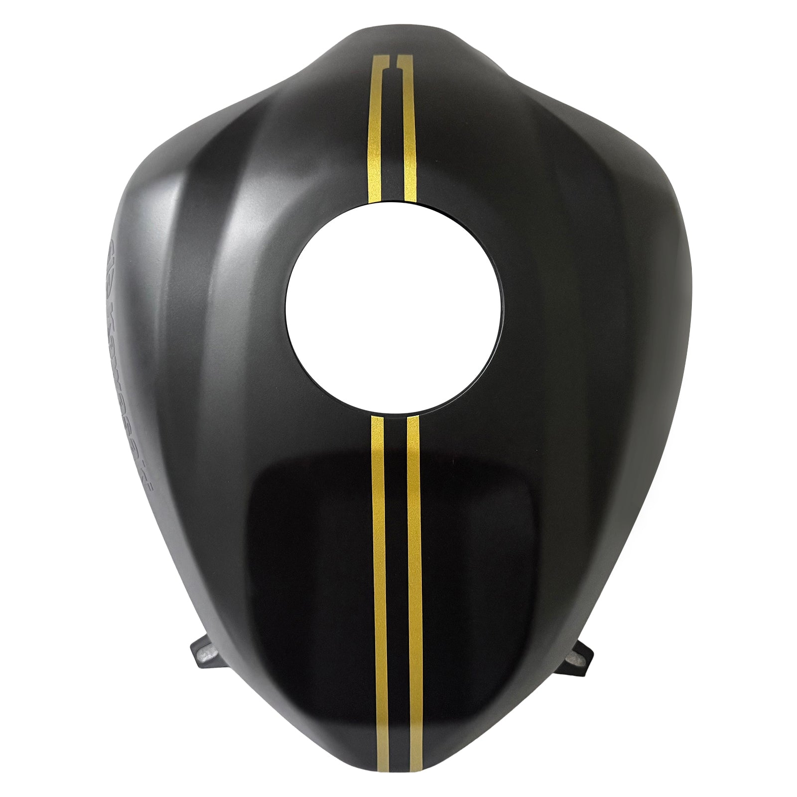 Amotopart 2019-2025 Ninja ZX-25R ZX-4R ZX-4RR KAWASAKI Black & Gold Strips Fairing Kit