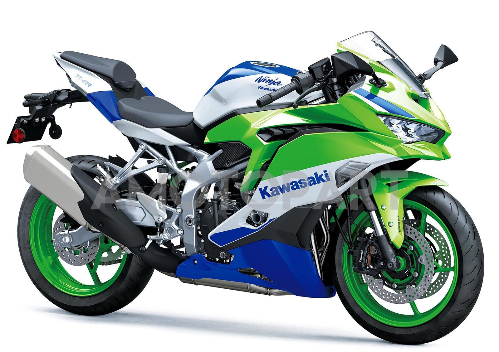 Amotopart 2019-2025 Ninja ZX-25R ZX-4R ZX-4RR KAWASAKI 40e Anniversary Edition Fairing Kit