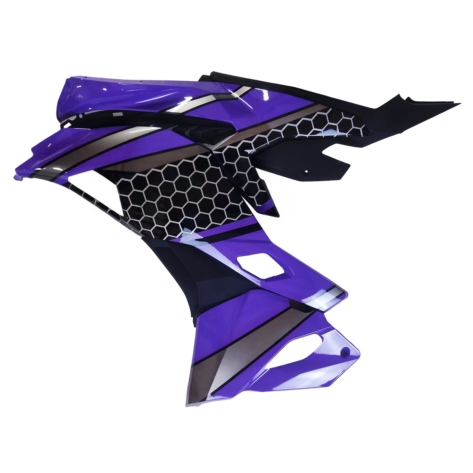 Amotopart 2019-2025 Ninja ZX-25R ZX-4R ZX-4RR Kawasaki Purple Fairing Kit