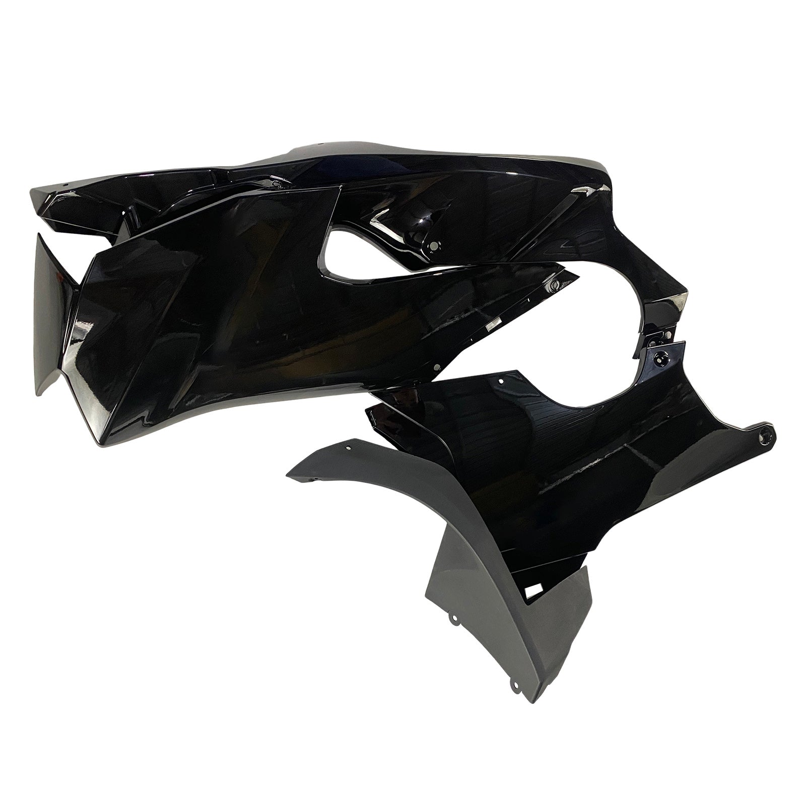 Amotopart 2021-2025 Kawasaki ZX10R ZX10RR Black Style3 Fairing Kit