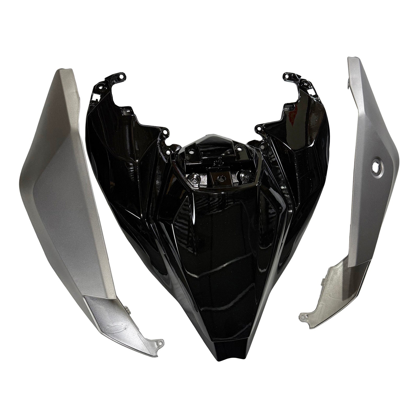 Amotopart 2021–2025 Kawasaki ZX10R ZX10RR Black Style2 Verkleidungsset