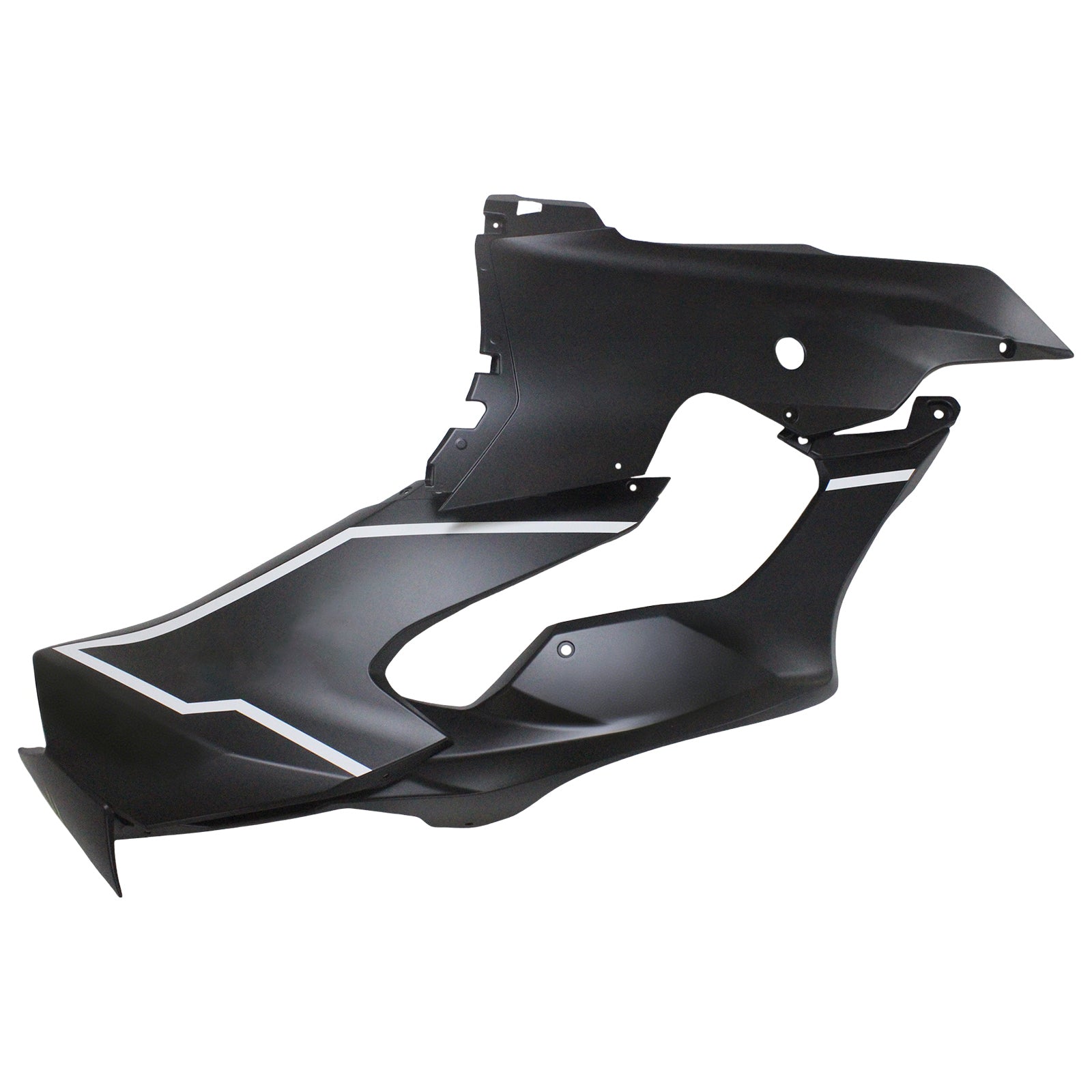 Amotopart 2021-2025 Kawasaki ZX10R ZX10RR Black Style1 Fairing