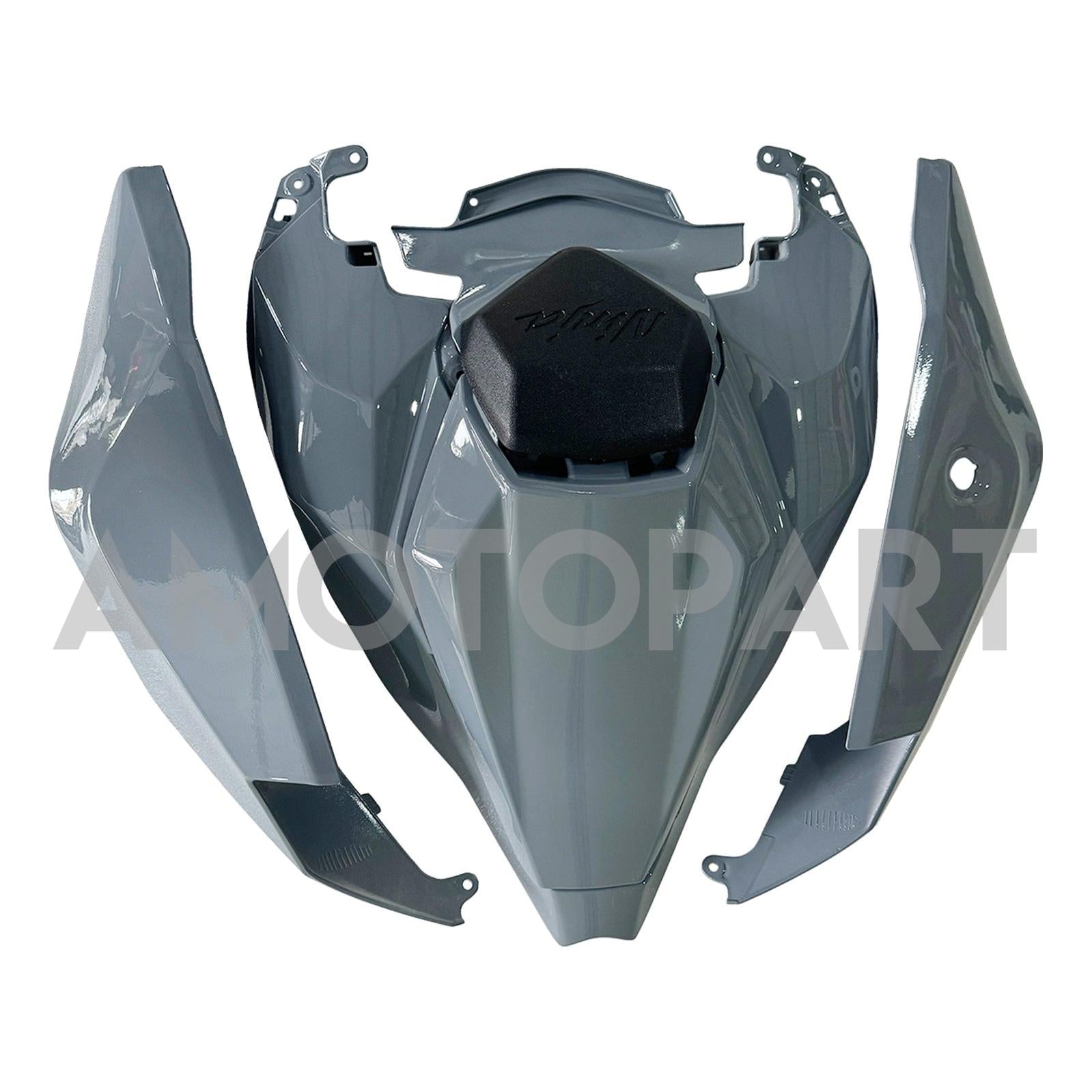 AMOTOPART 2021-2025 KAWASAKI ZX10R ZX10RR GRÅ FAIRING KIT