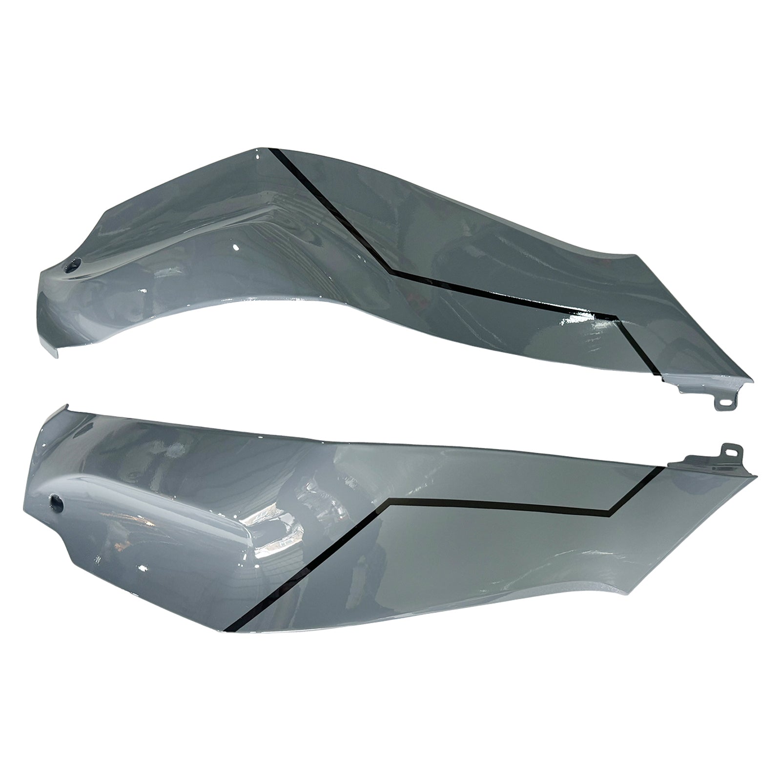 Amotopart 2021-2025 Kawasaki ZX10R ZX10RR Gray Fairing Kit