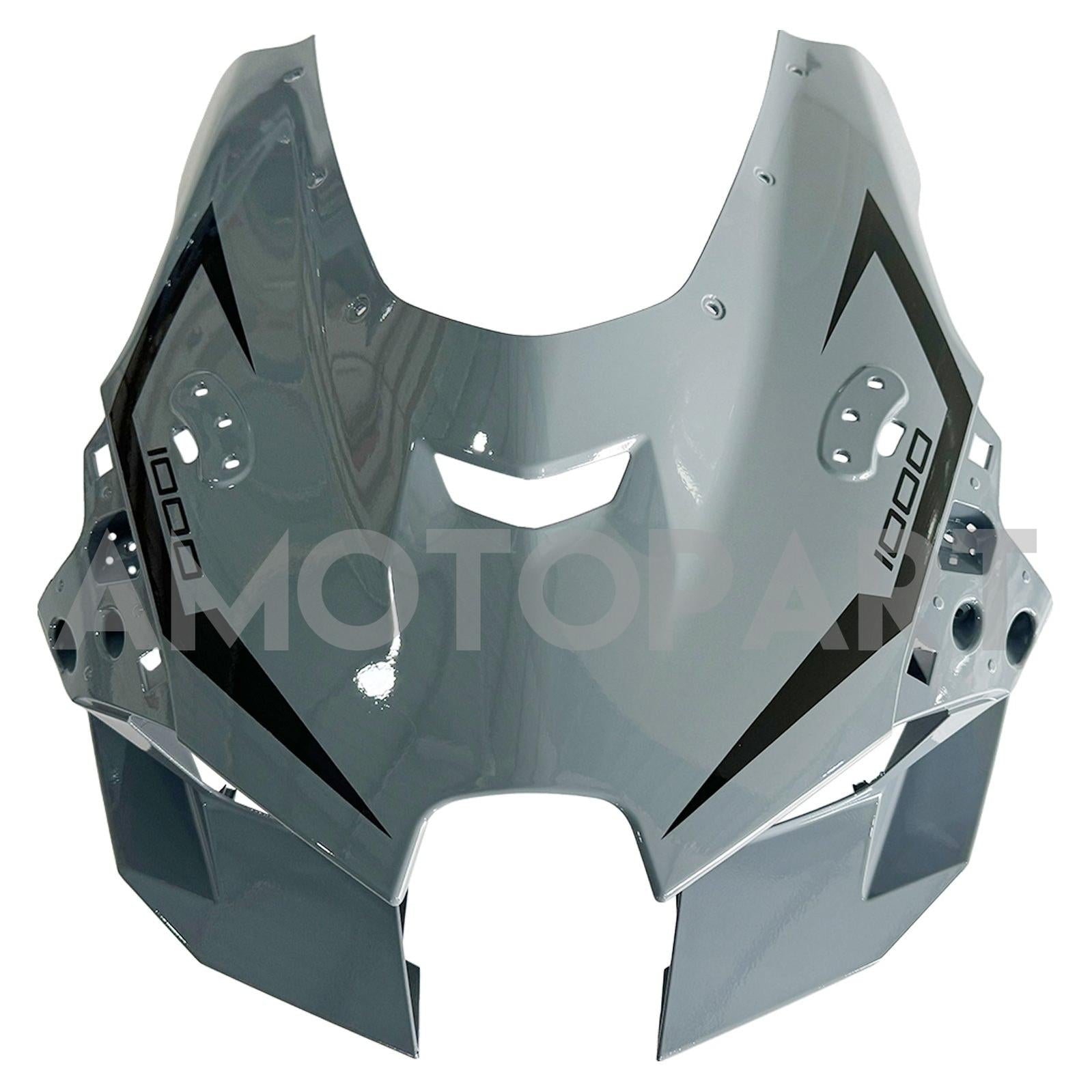 AMOTOPART 2021-2025 KAWASAKI ZX10R ZX10RR GRÅ FAIRING KIT