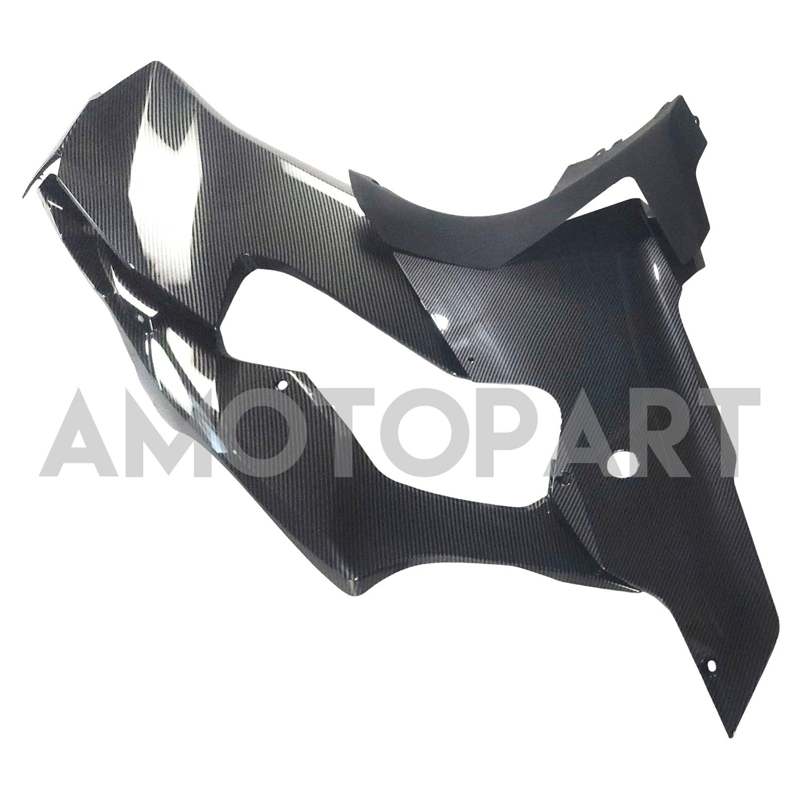 AMOTOPART 2021-2025 KAWASAKI ZX10R ZX10RR COBOL FIBER GLOSSY Black Fairing Kit