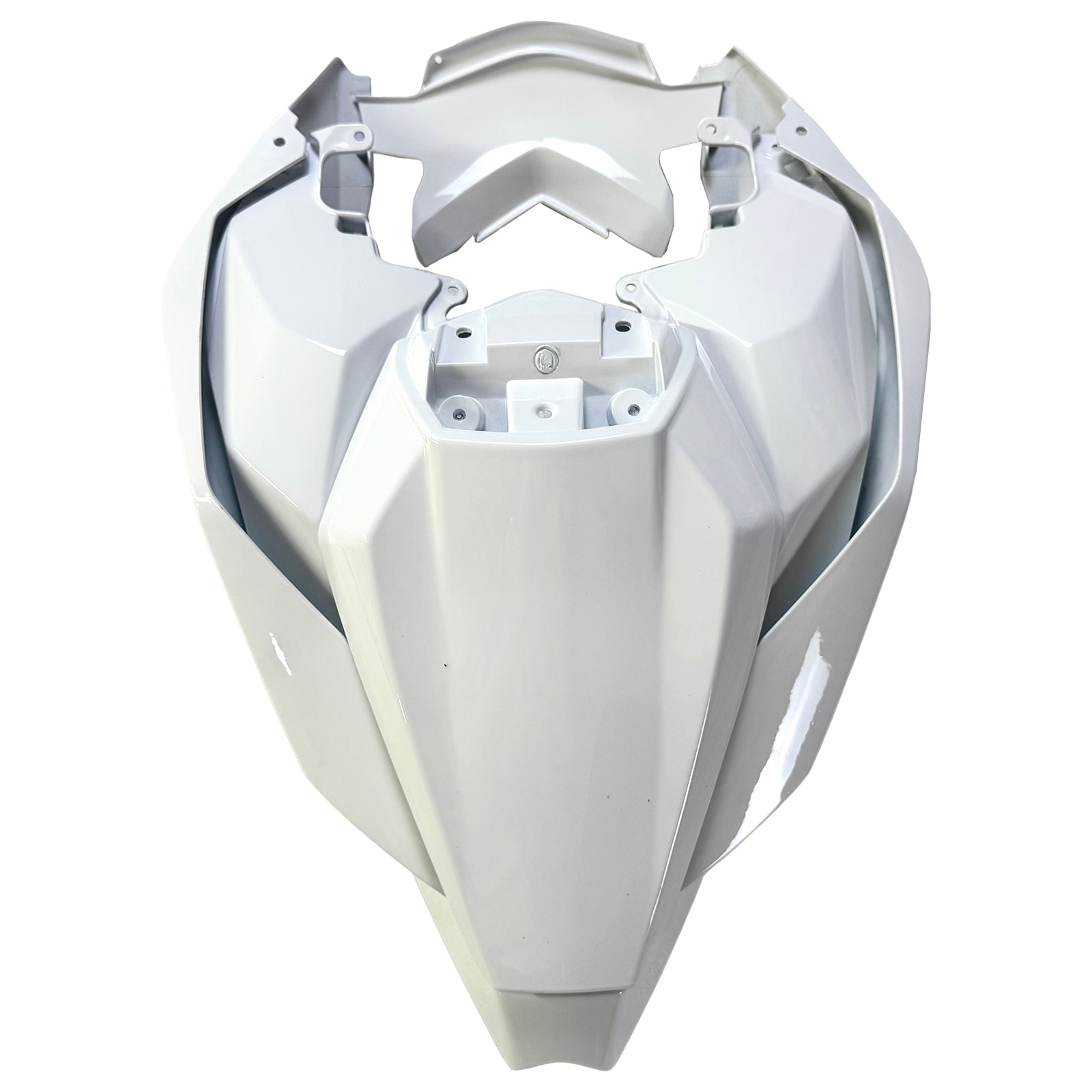 Amotopart 2021-2025 Kawasaki ZX10R ZX10RR Glossy White Fairing Kit