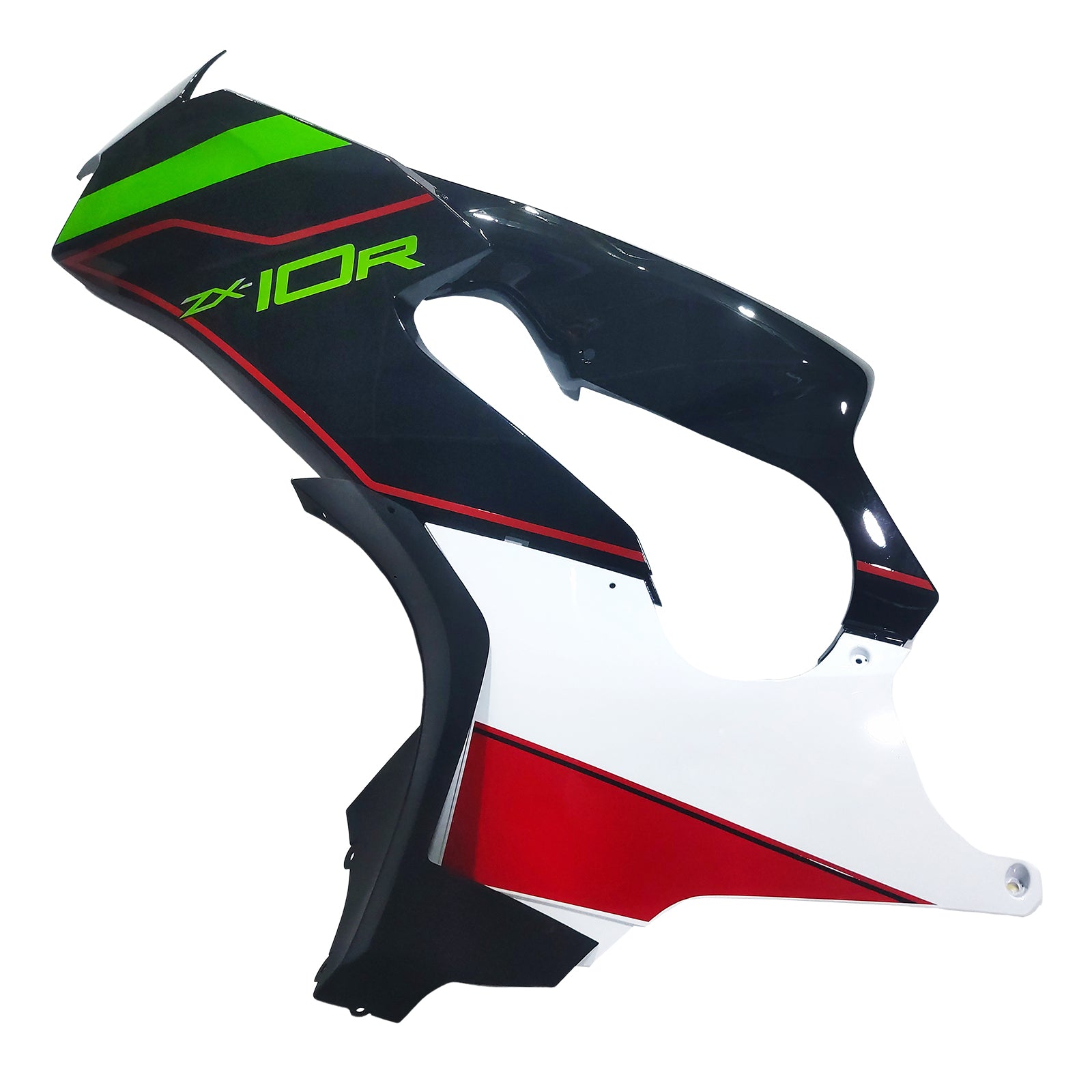 Amotopart 2021-2025 Kawasaki ZX 10RR ZX 10R Black White Green Red Fairing Kit