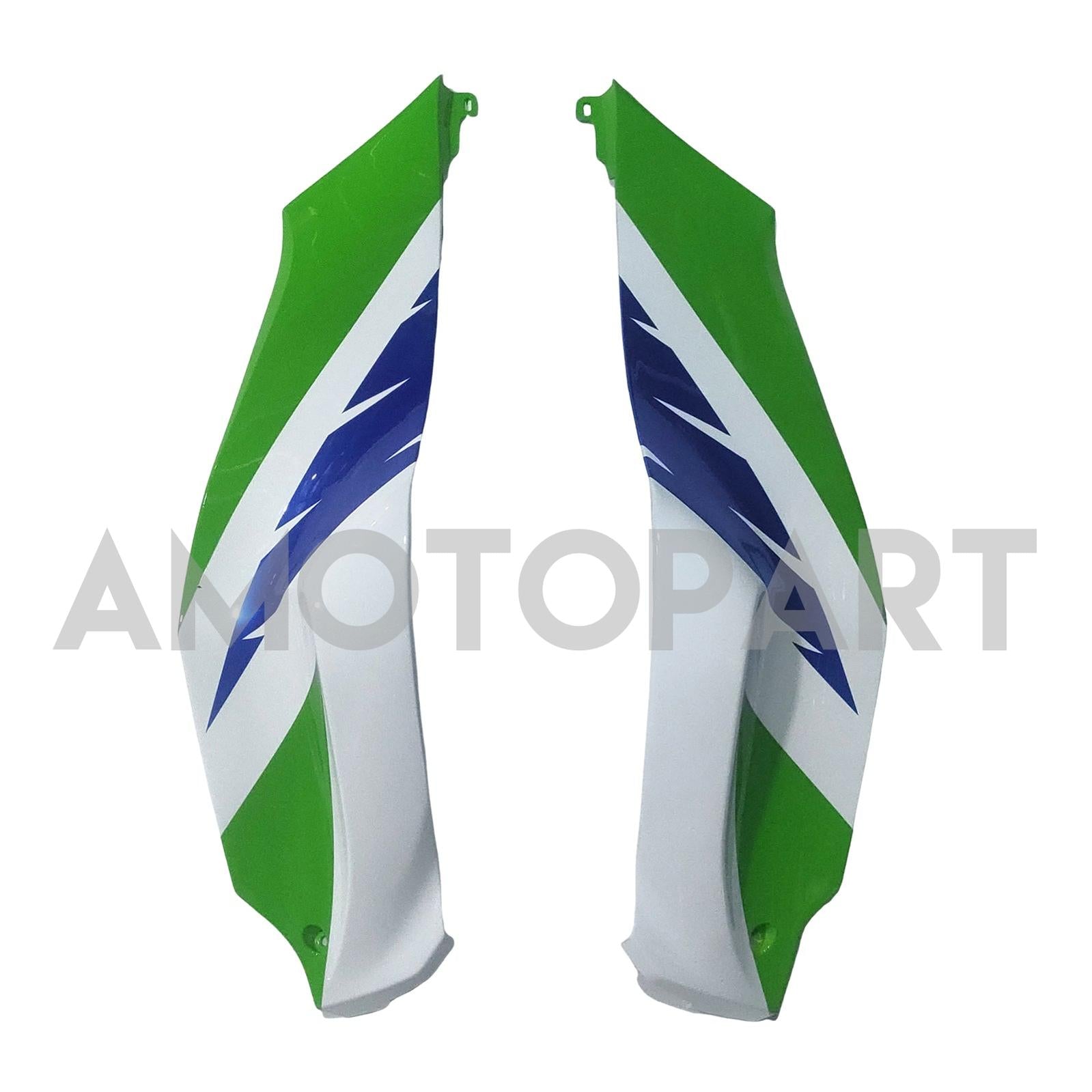 Amotopart 2021-2025 Kawasaki ZX 10RR ZX 10R White Green Blue Blue Verkellung