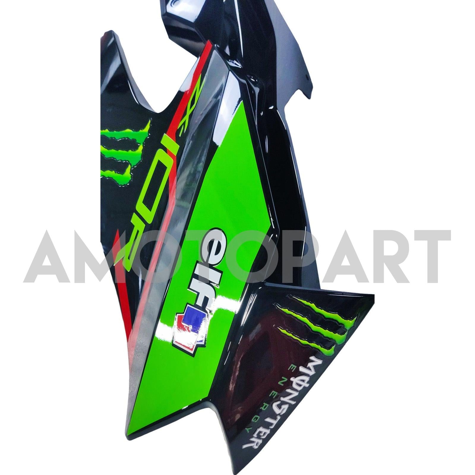 Amotopart 2021-2025 ZX-10R ZX-10RR KAWASAKI GREEN & WHITE RAKING KIT