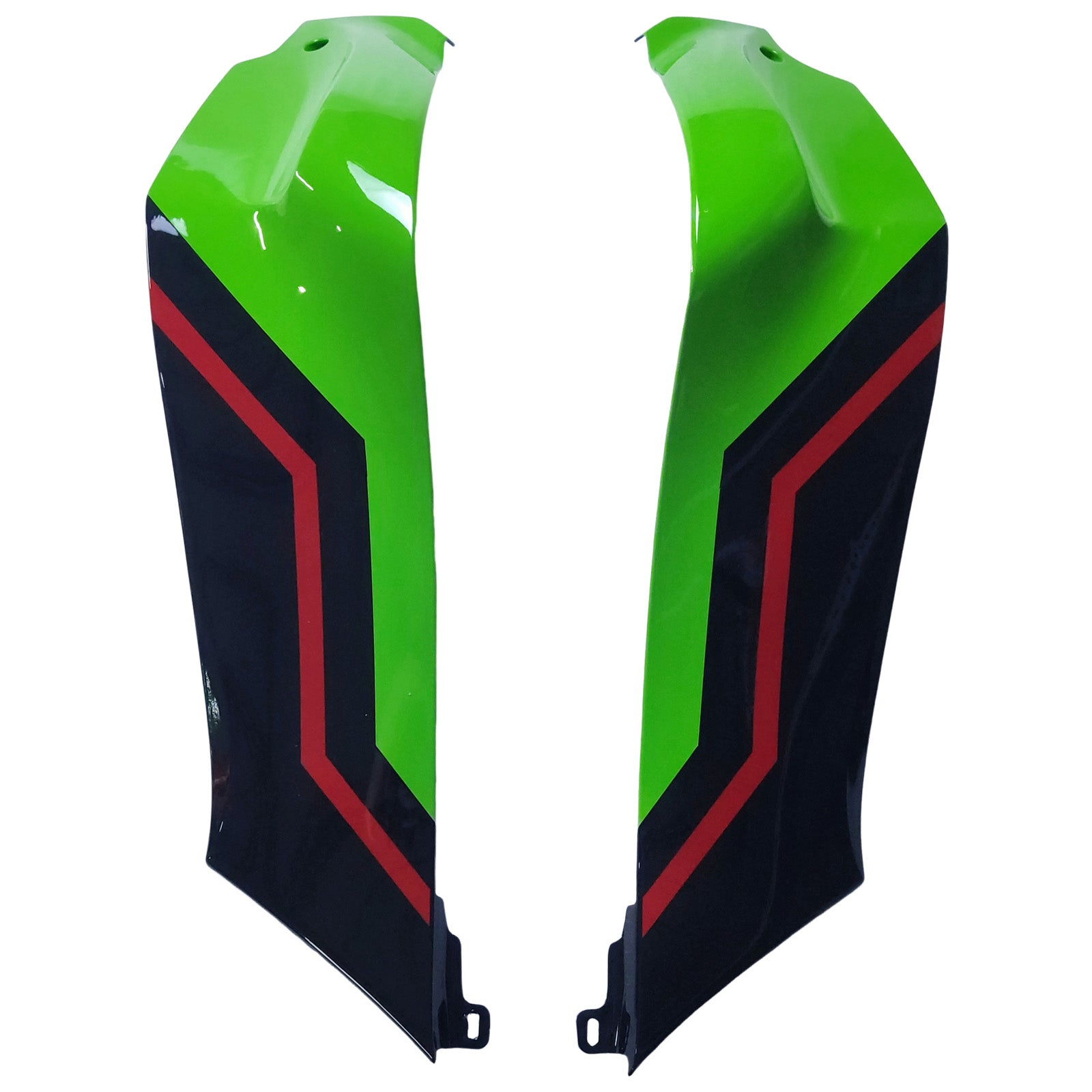 Amotopart 2021-2025 ZX-10R ZX-10RR Kawasaki Green&White Fairing Kit