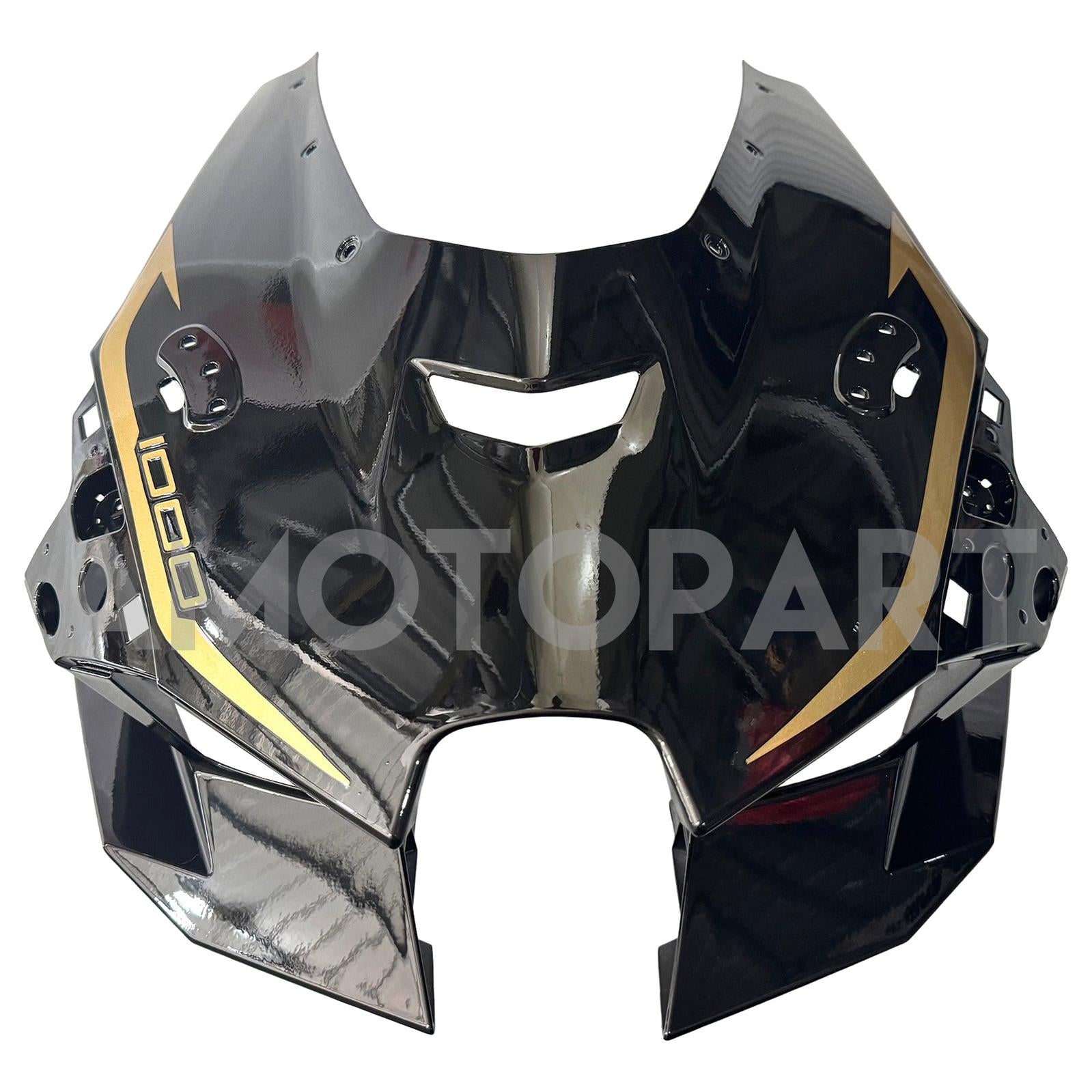 Amotopart 2021-2025 Kawasaki ZX14R ZZR1400 Black Fairing Kit