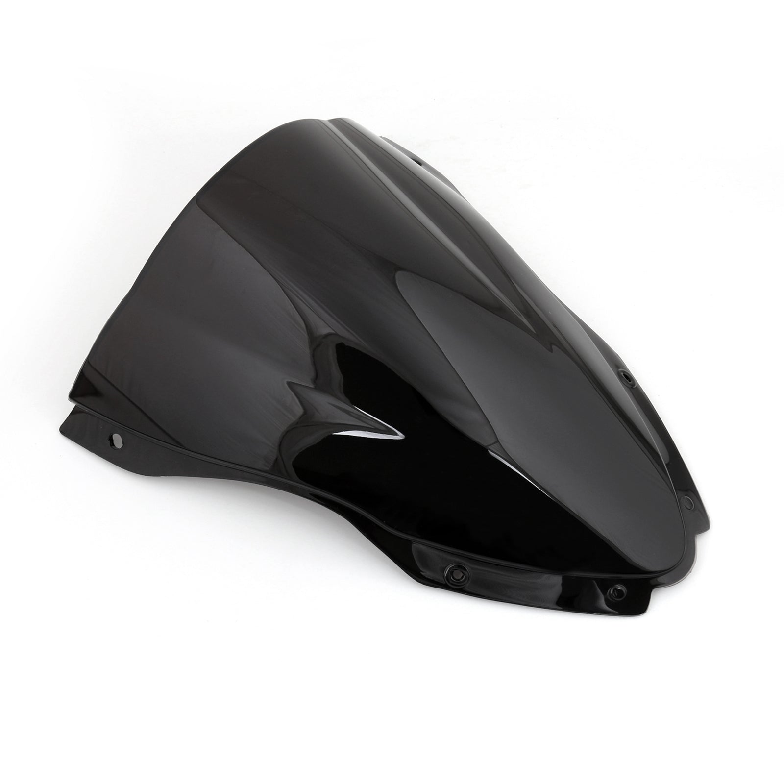 Amotopart 2021-2025 Kawasaki ZX-10R/ZX-10RR White with Black Stripe Fairing Kit