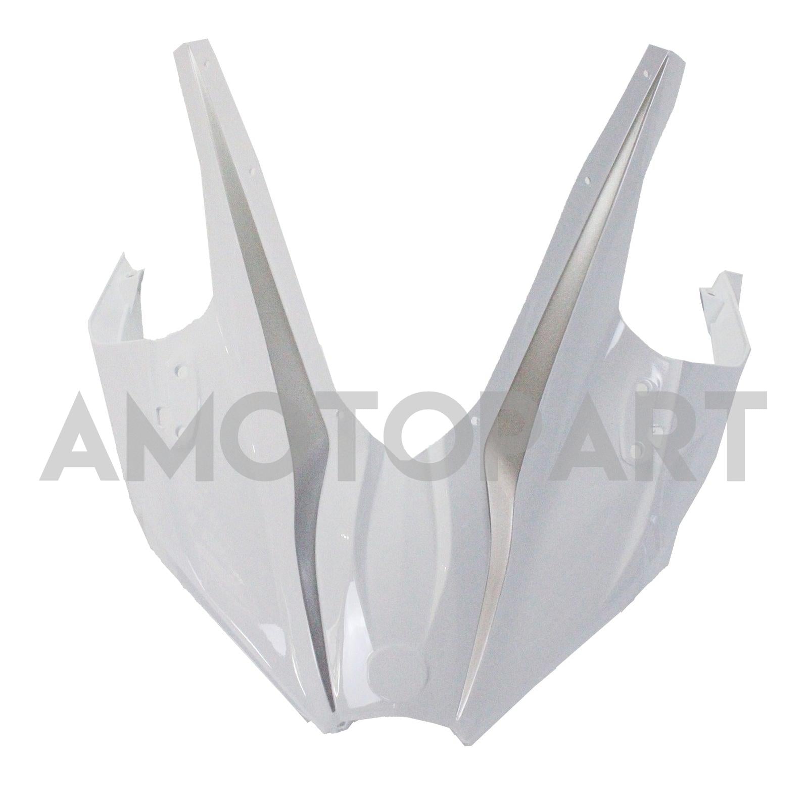 Amotopart 2015-2022 Kawasaki Ninja H2 White&Grey Fairing Kit