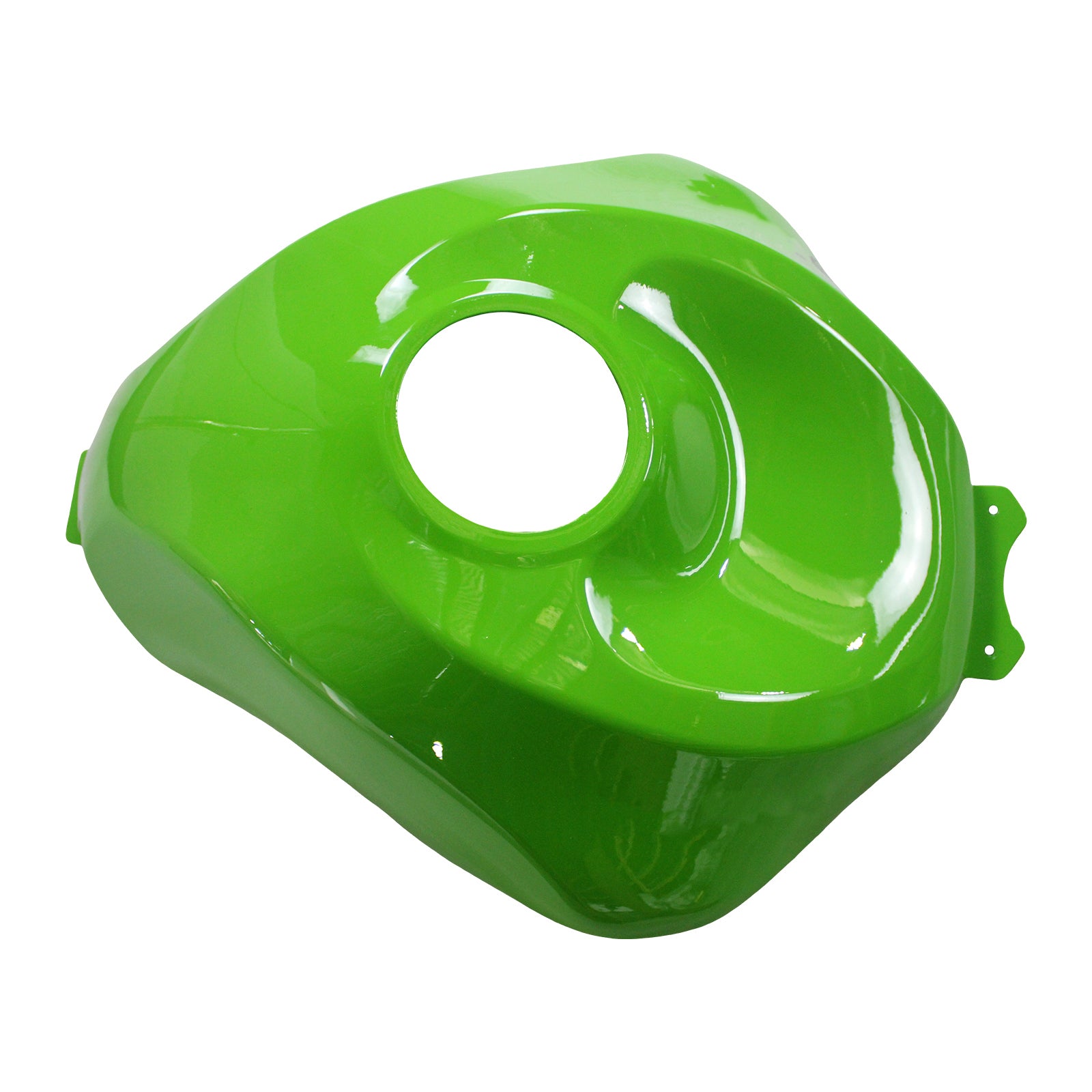 Amotopart 2024-2026 Kawasaki ZX6R Black Green Fairing Kit