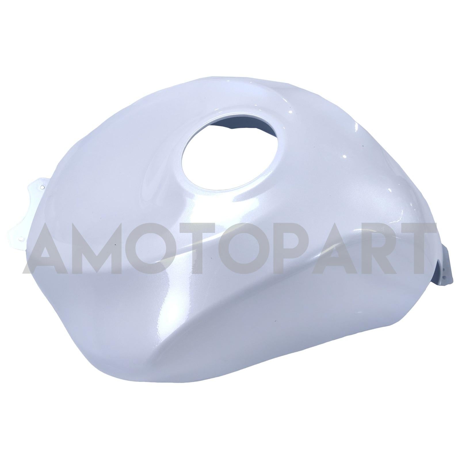 Amotopart 2024-2025 Kawasaki ZX6R Pearl White Fairing Zestaw