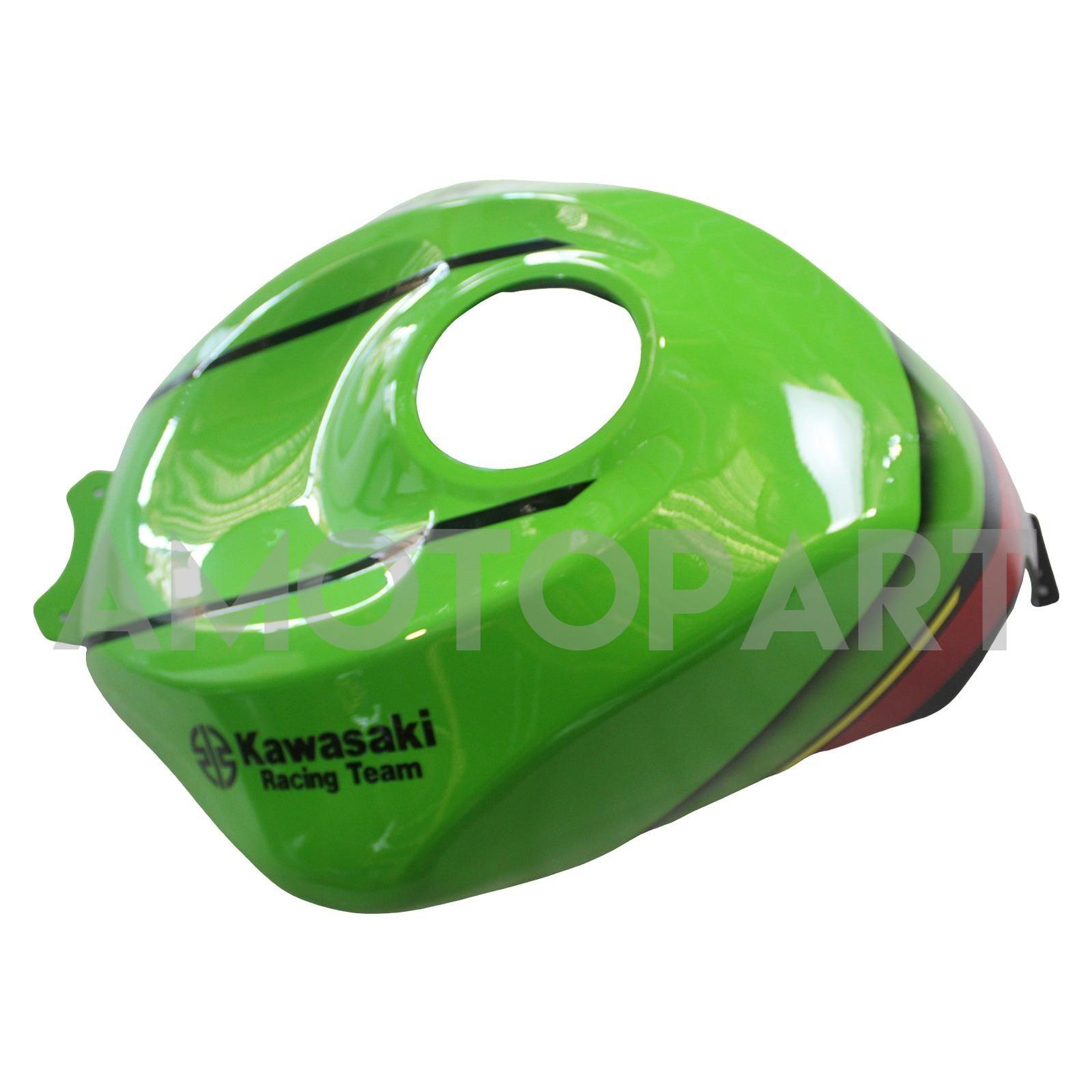 Amotopart 2024-2025 Kawasaki ZX6R Black Green Red Dehnung Kit