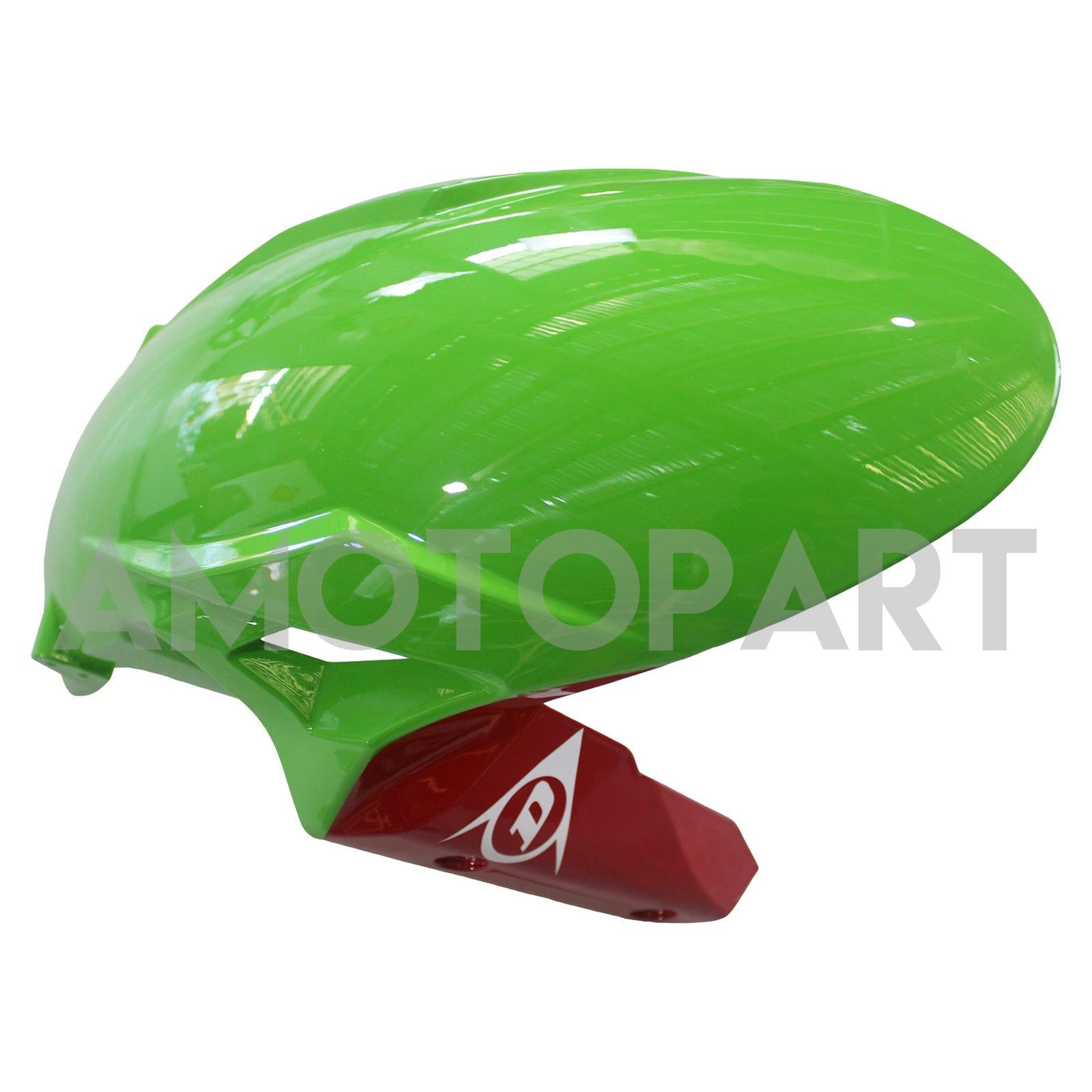 Amotopart 2024-2025 Kawasaki ZX6R Black Green Red Dehnung Kit