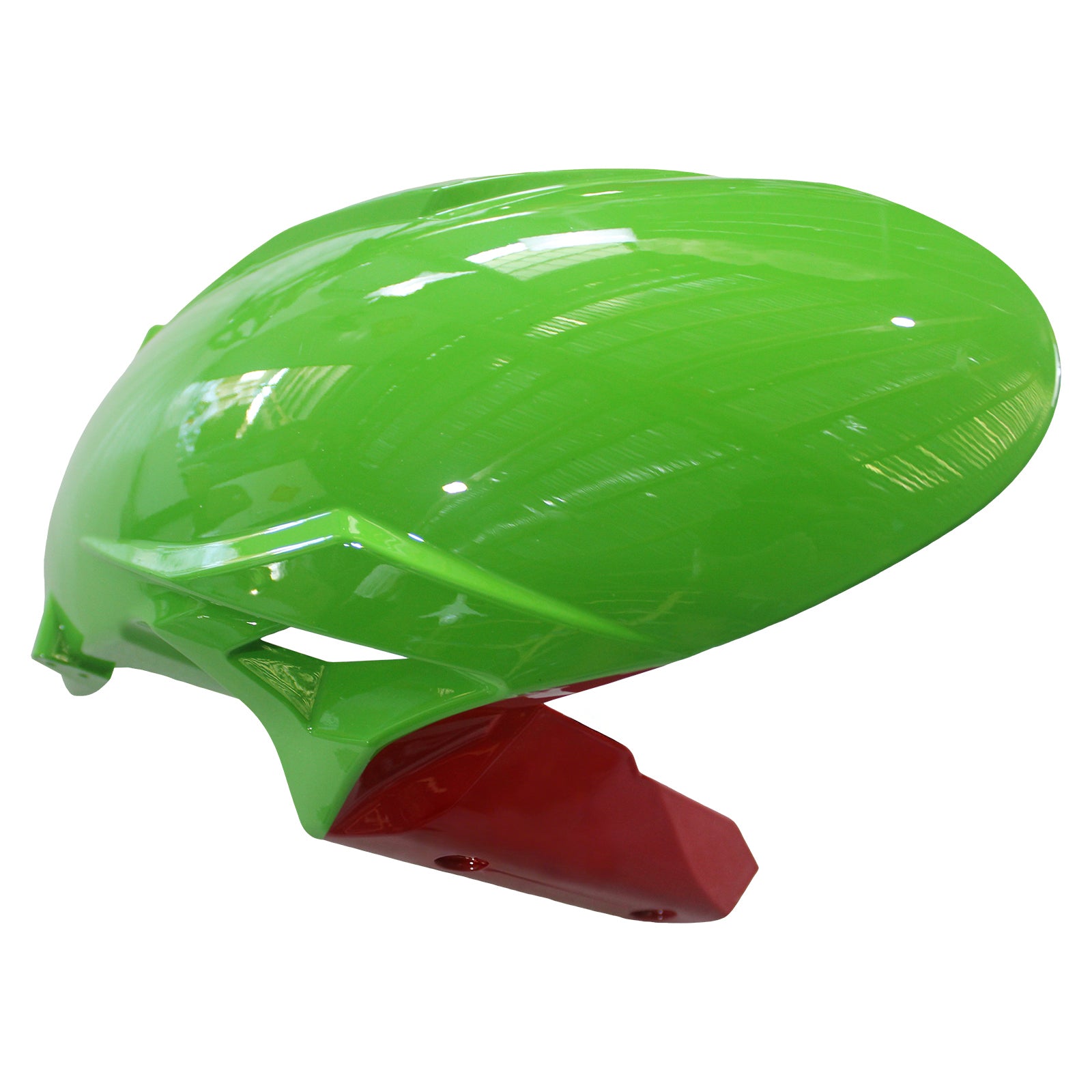 Amotopart 2024-2026 Kawasaki ZX6R Black Green Red Fairing Kit