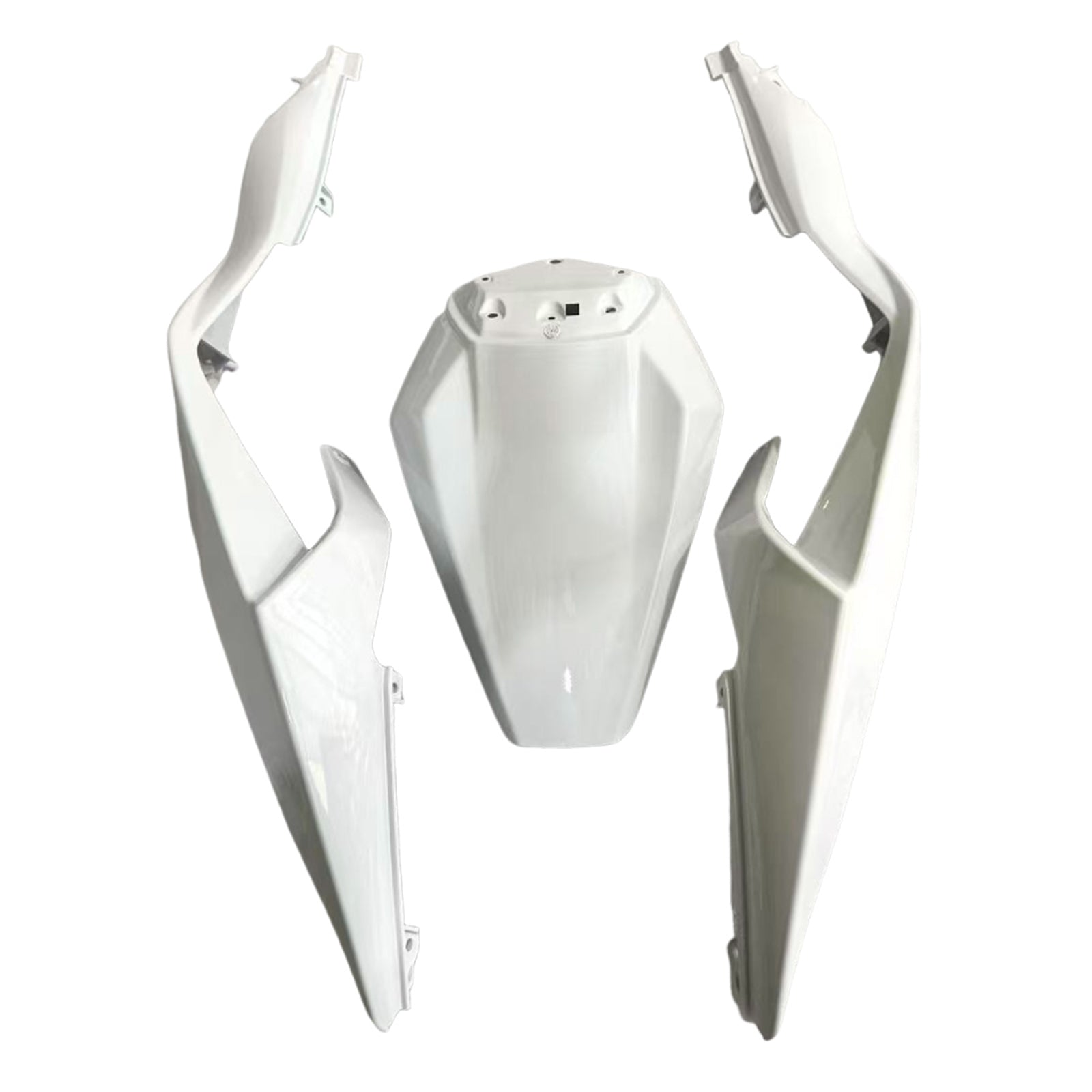Amotopart 2024-2025 Kawasaki ZX-6R White Fairing Kit