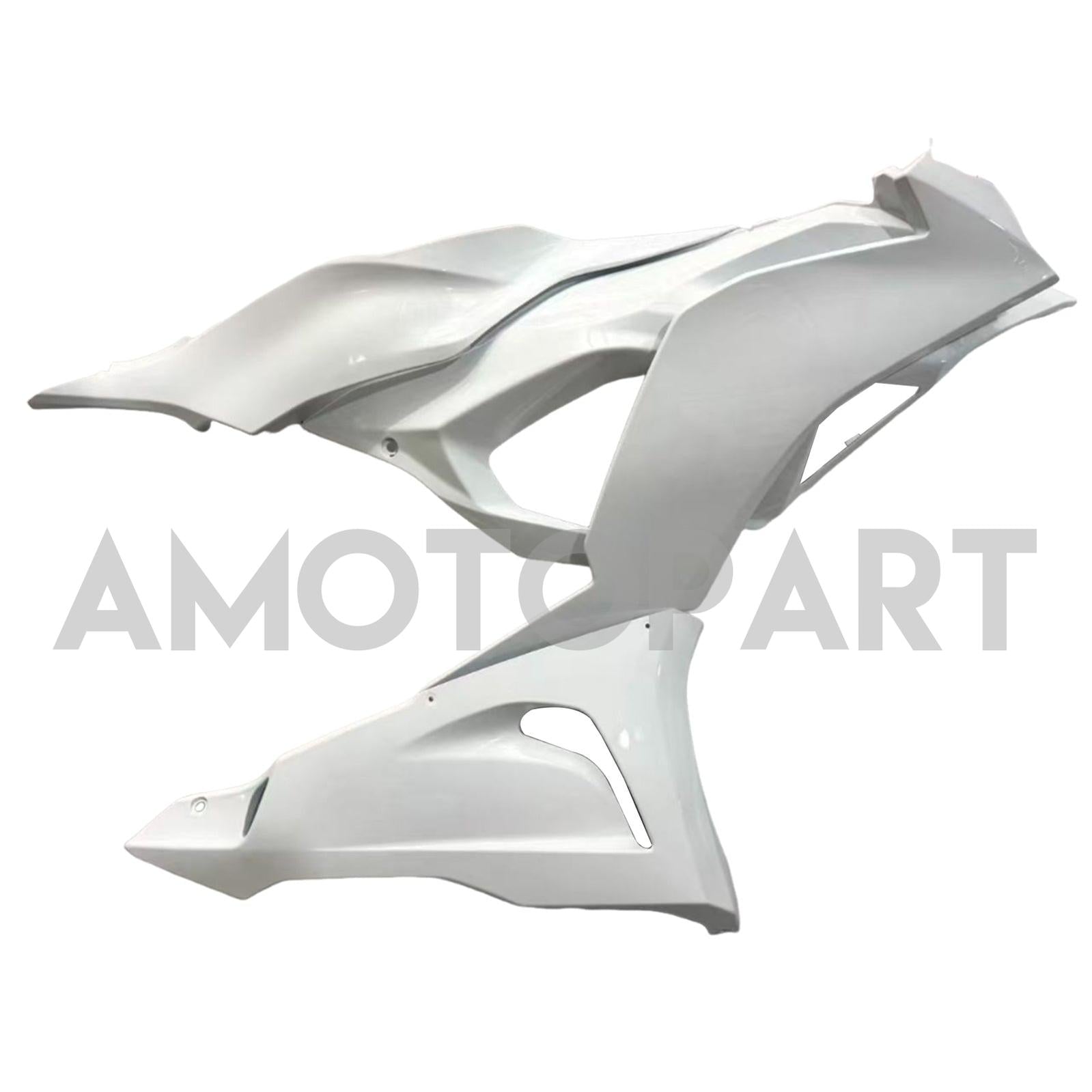 Amotopart 2024-2026 Kawasaki ZX-6R White Fairing Kit