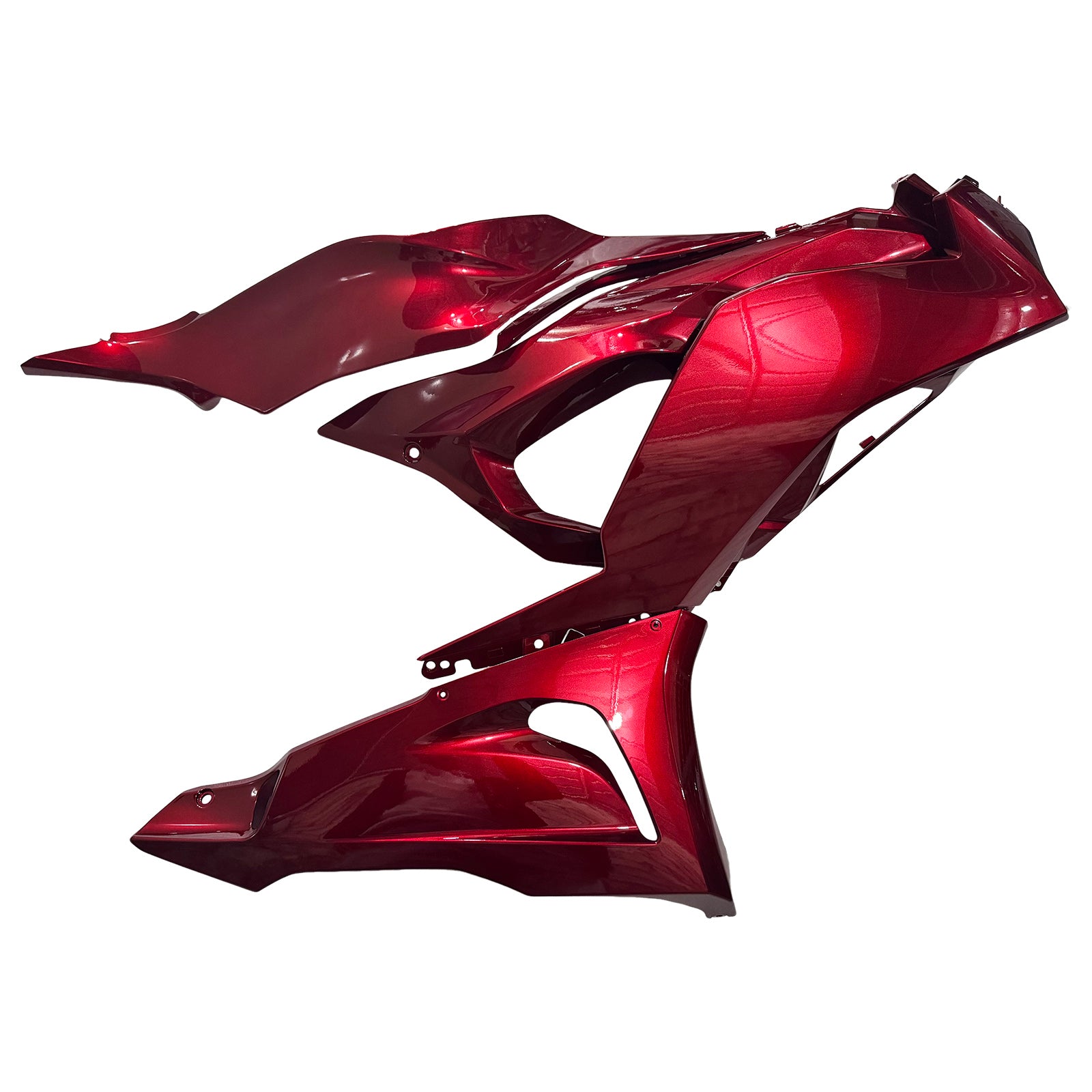 Amotopart 2024-2026 Kawasaki ZX-6R Dark Red Fairing Kit