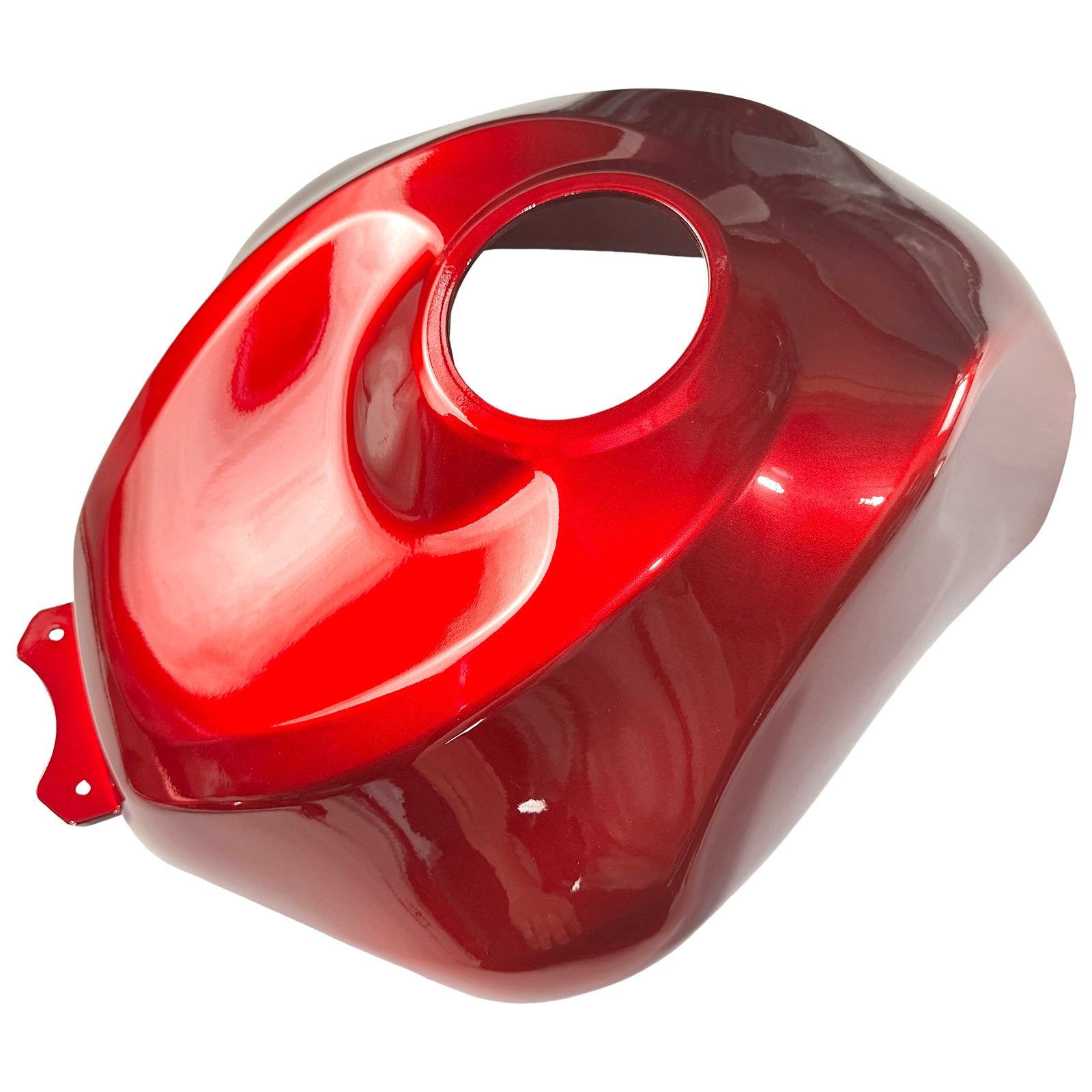 Amotopart 2024-2026 Kawasaki ZX-6R Red Carbon Fiber Pattern Fairing Kit