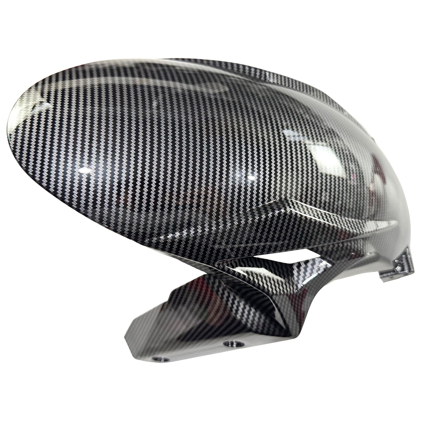 Amotopart 2024-2026 Kawasaki ZX-6R Red Carbon Fiber Pattern Fairing Kit