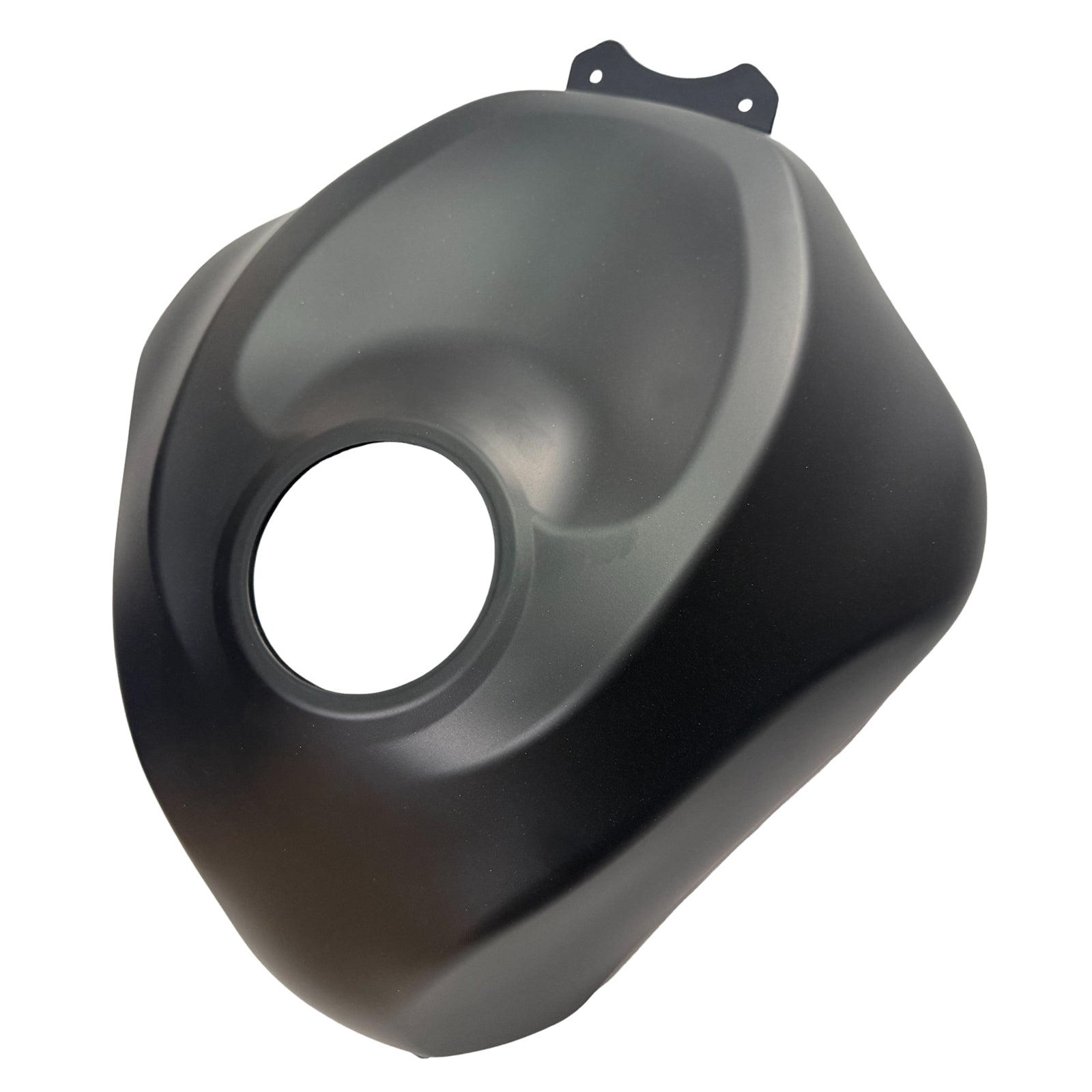 Amotopart 2024-2025 Kawasaki ZX-6R Black Forged Carbon Fiber Pattern Red Fairing Kit