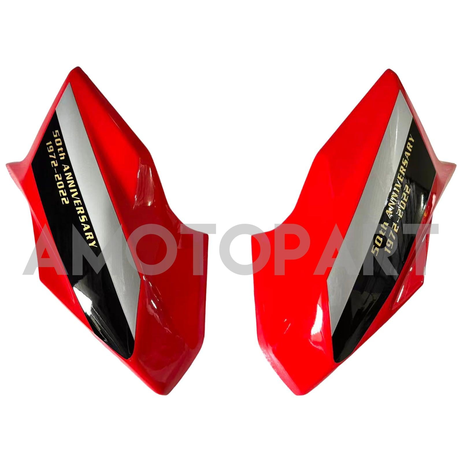 Amotopart 2020–2023 Kawasaki Z650 Rot Schwarz Verkleidungsset