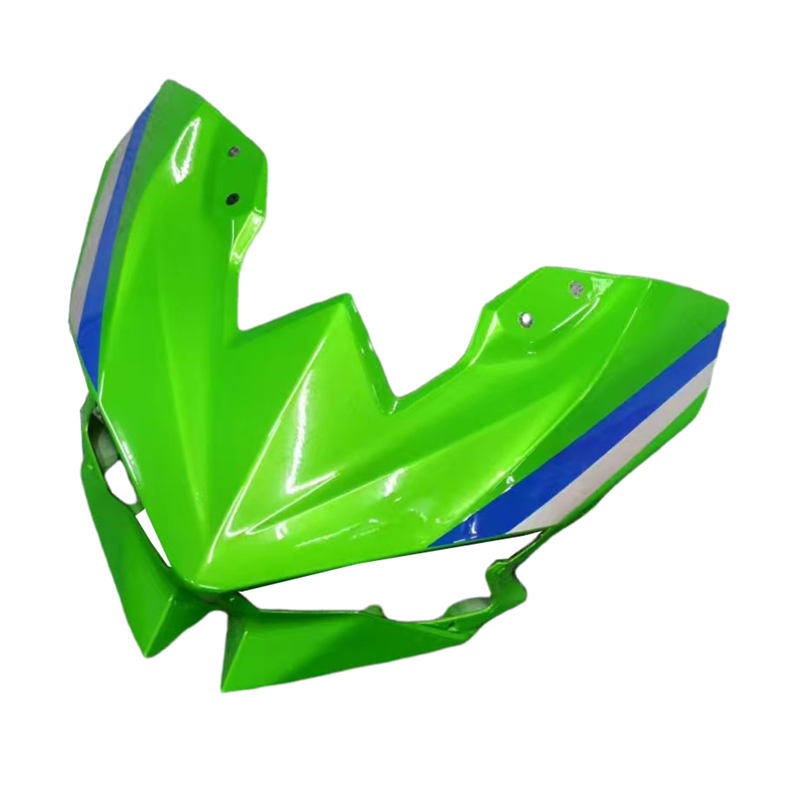 Amotopart 2024-2025 Kawasaki Ninja 500 White zielony czarny zestaw owiewki