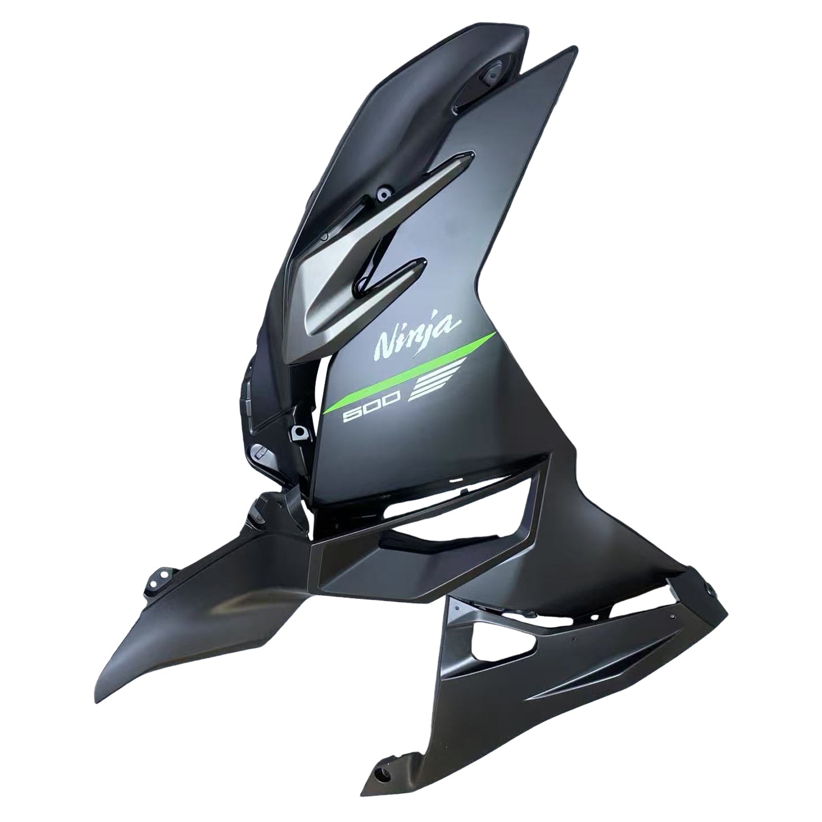 Amotopart 2024-2026 Kawasaki Ninja 500 Matte Black Fairing Kit